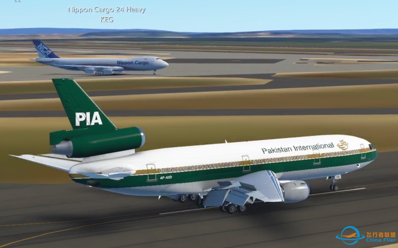 【infinite flight】巴基斯坦航空麦道DC-10降落CYOD-2084 