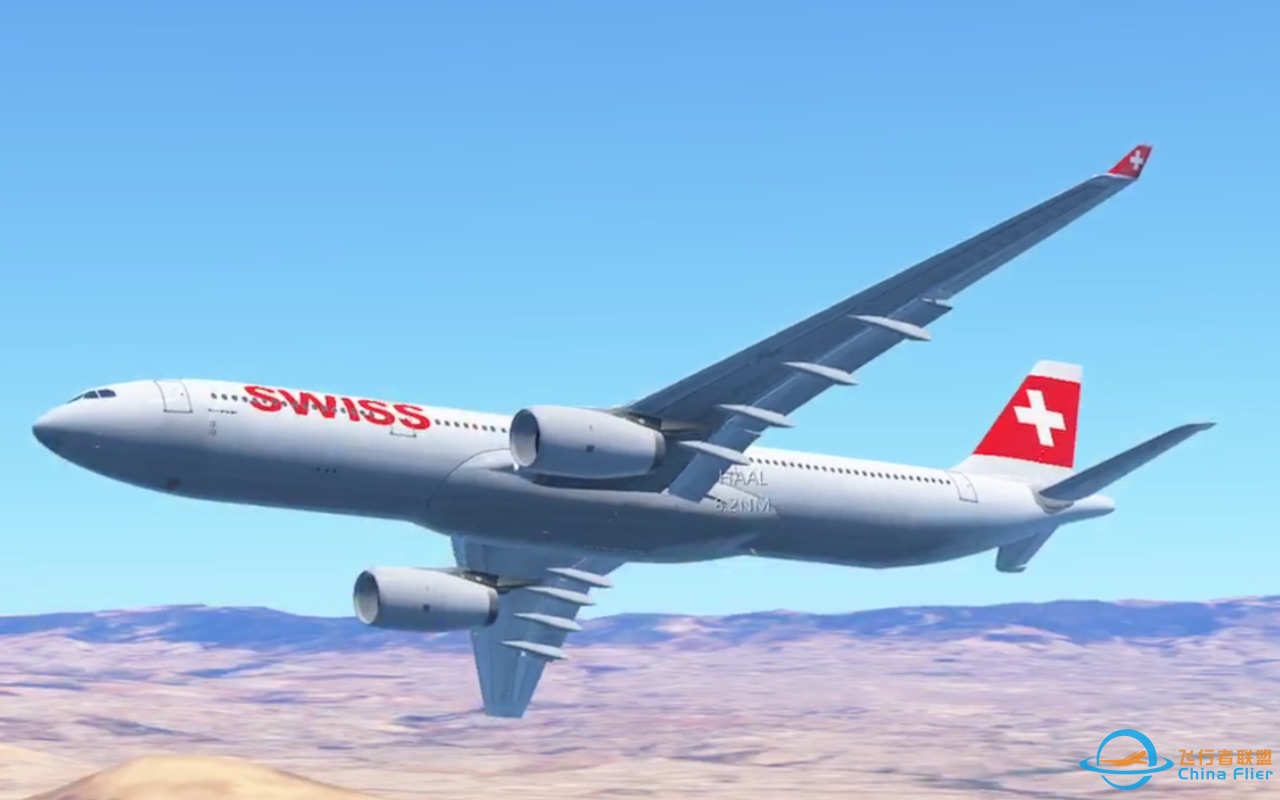 【infinite flight联飞】SWISS A330个人最满意的一次联飞着陆-9176 