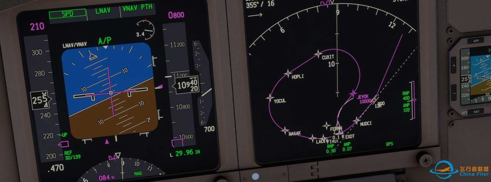 PMDG 777 展示 5：航空电子设备和驾驶舱-7454 