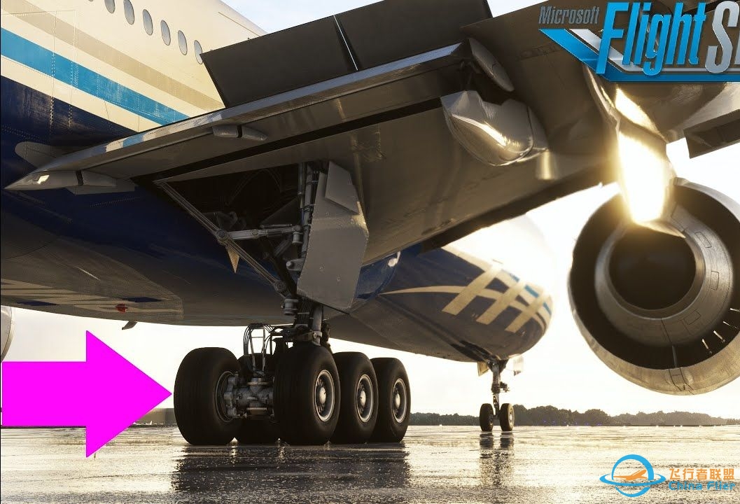 【模拟飞行】PMDG 777 停机刹车怎么用-285 