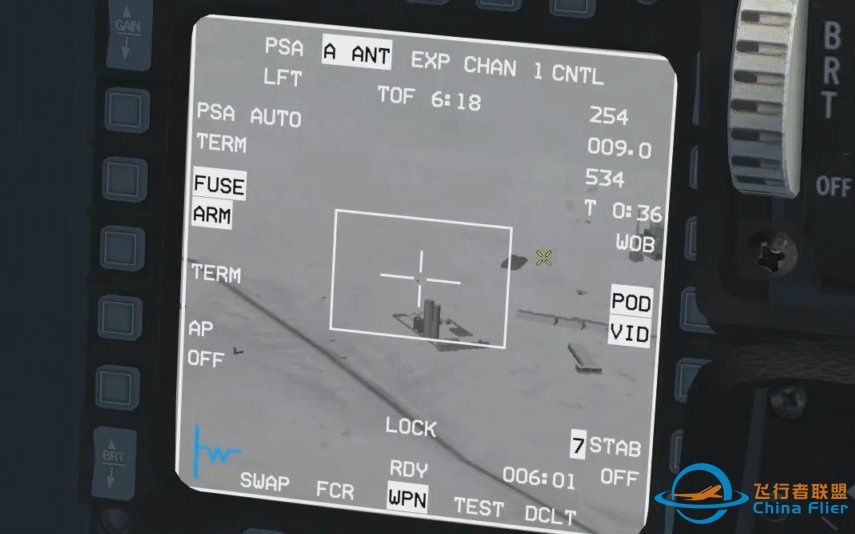 Falcon BMS 新鸟入门视频教程 第十一讲 人在回路武器、鱼叉反舰导弹使用-6988 
