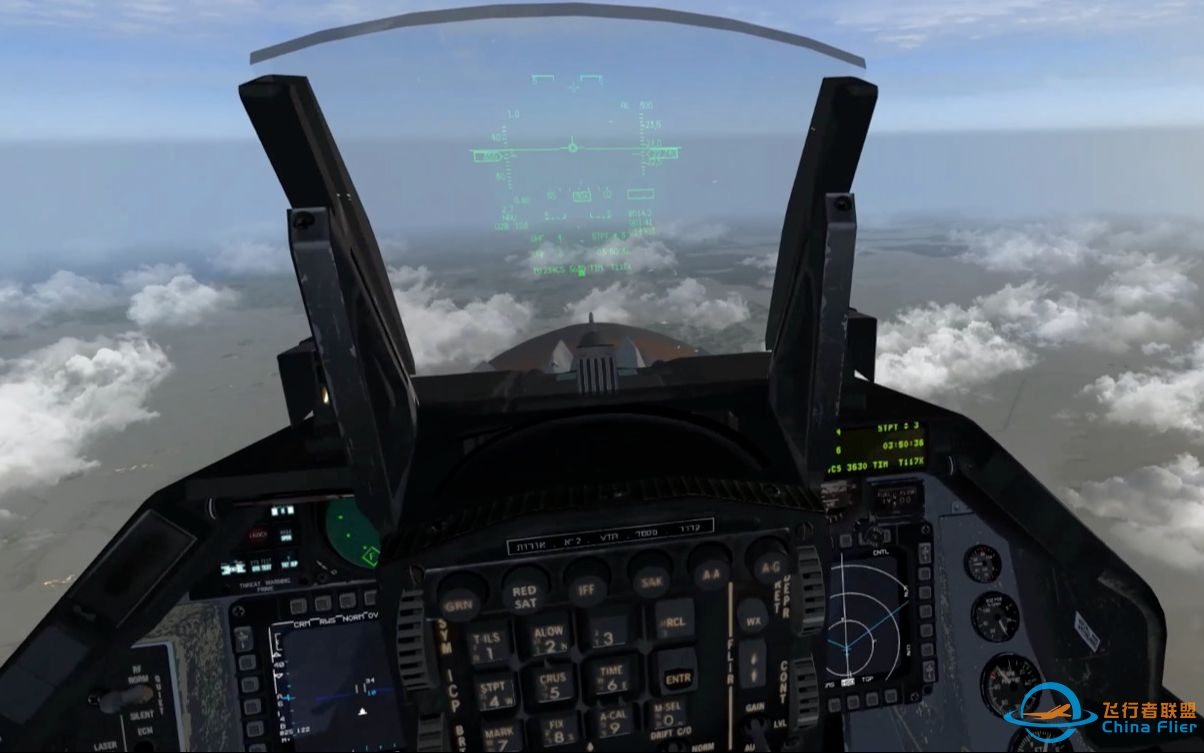 Falcon BMS 4.37 高清座舱和音效Mod展示-2680 
