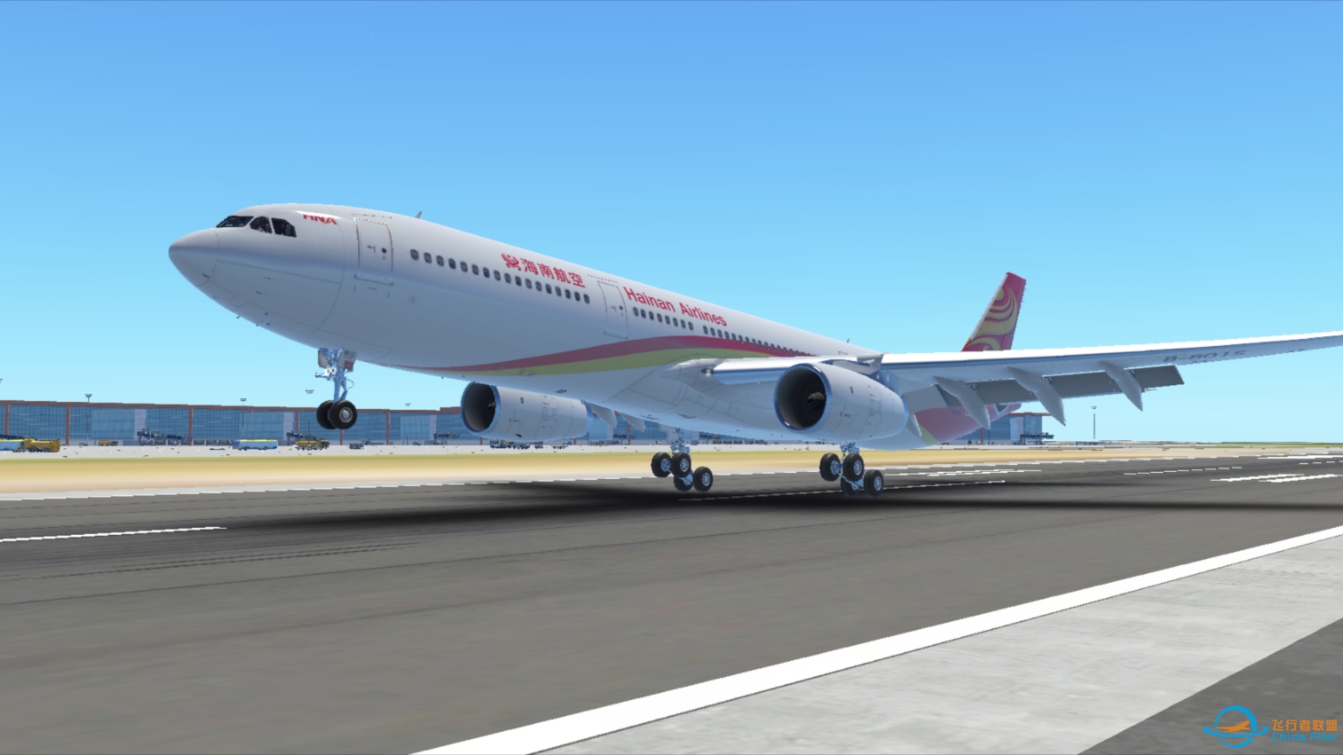 【infinite flight】非常完美的一次降落，但不够软-1637 