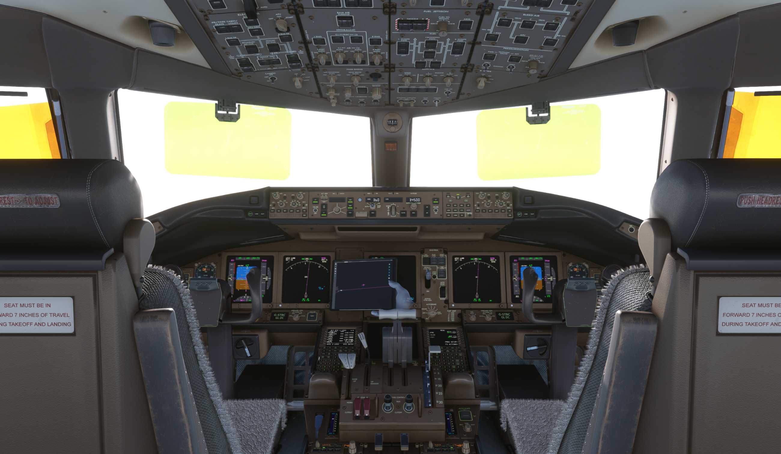 【MSFS】777-300ER KJFK-EGLL-5937 