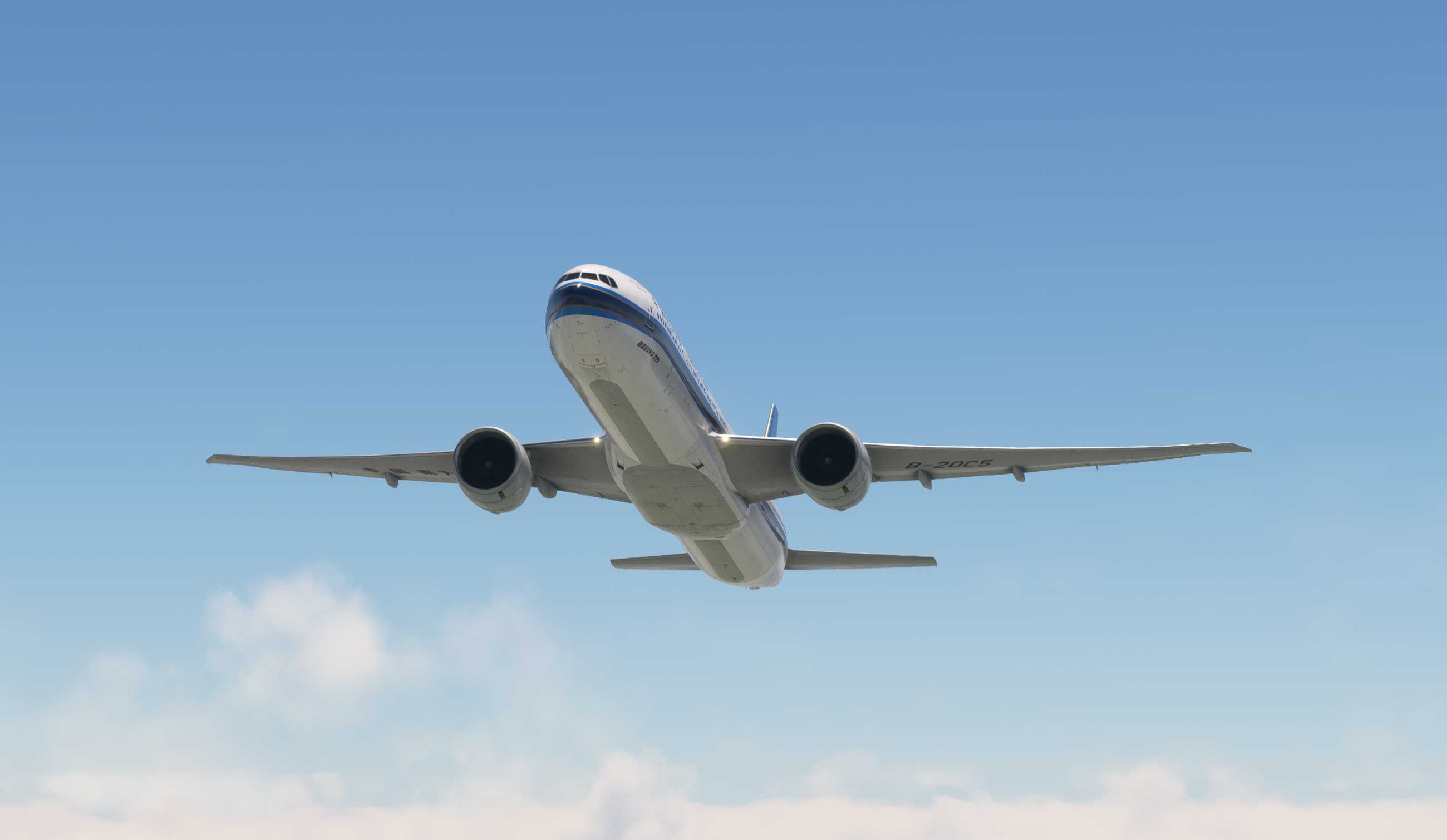 【MSFS】777-300ER ZGGG-ZSPD-8733 