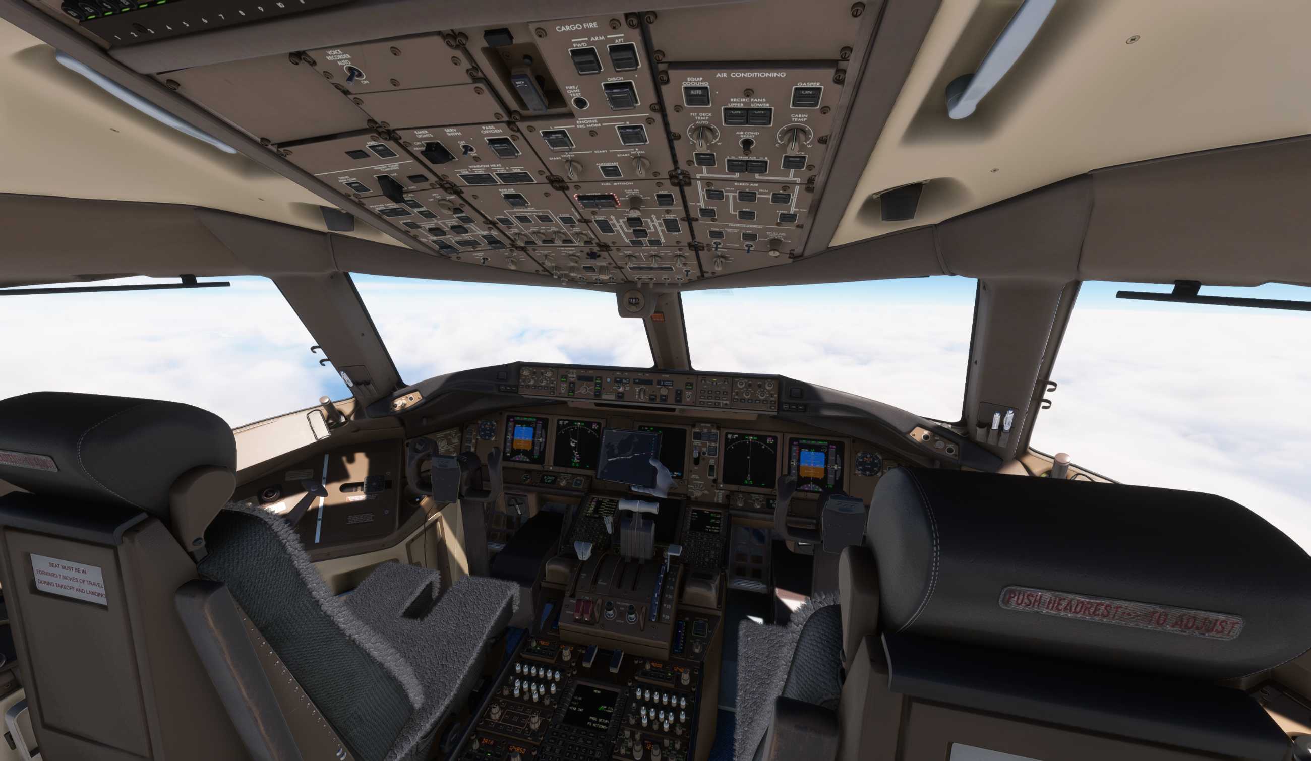 【MSFS】777-300ER ZSPD-KSFO-5711 