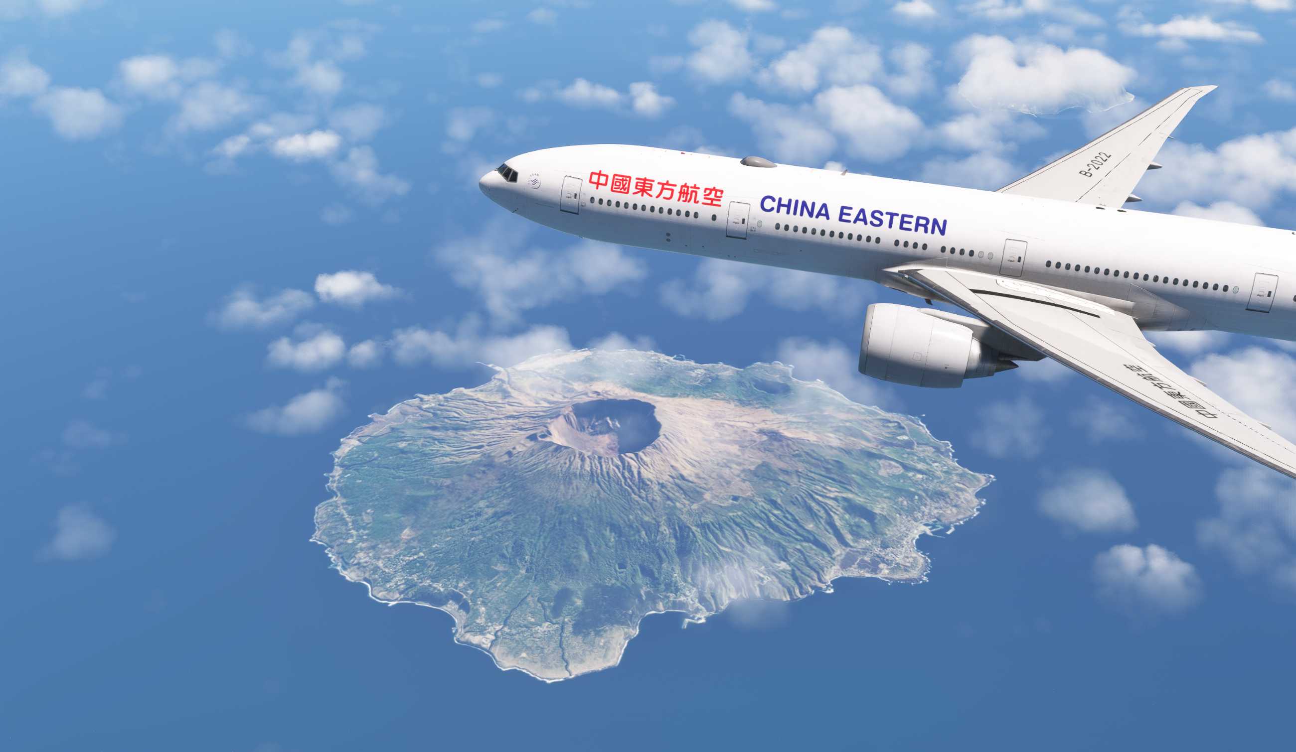 【MSFS】777-300ER ZSPD-KSFO-8192 