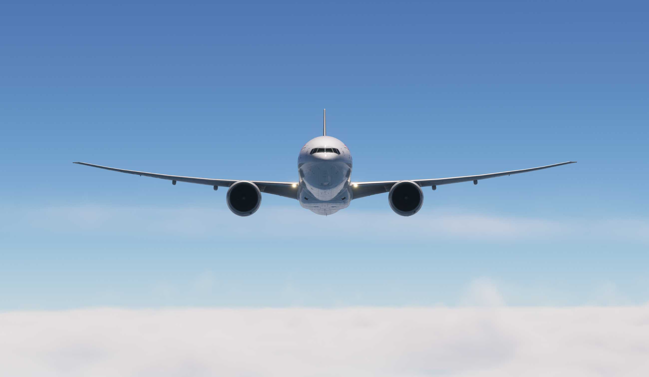 【MSFS】777-300ER ZSPD-KSFO-7868 