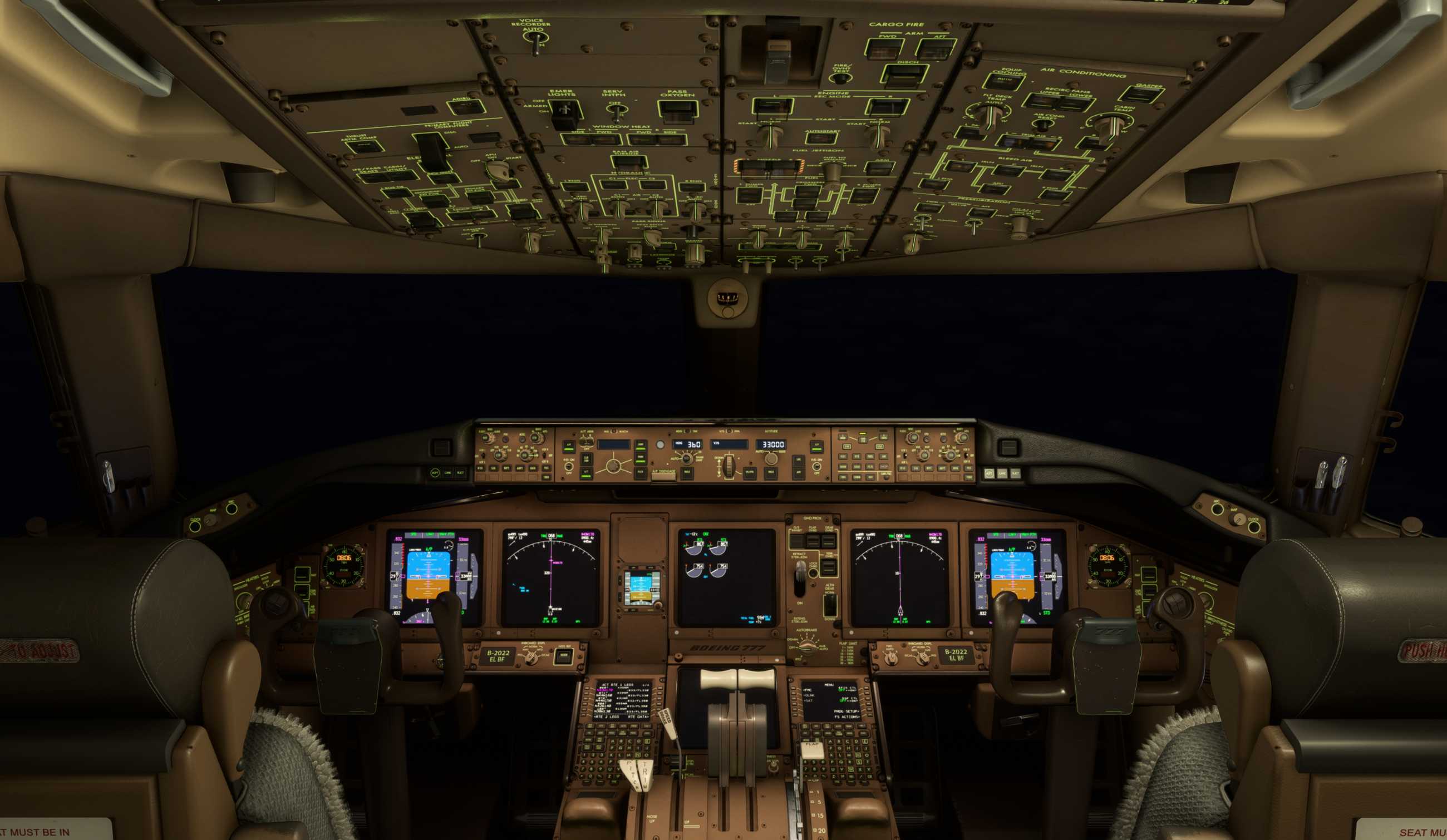 【MSFS】777-300ER ZSPD-KSFO-1054 