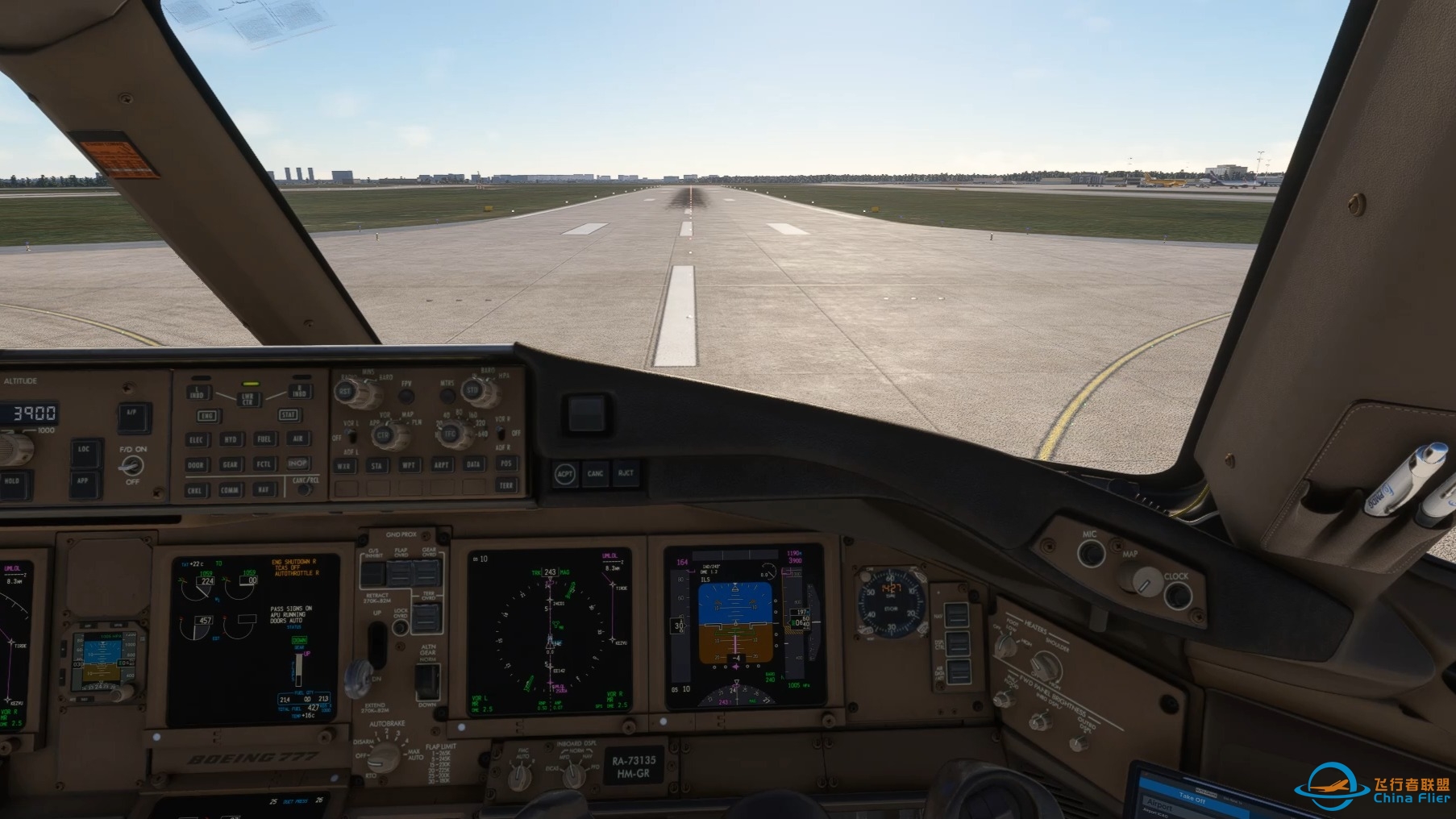 模拟飞行2020 PMDG777-300ER 谢列梅捷沃着陆练习-1956 