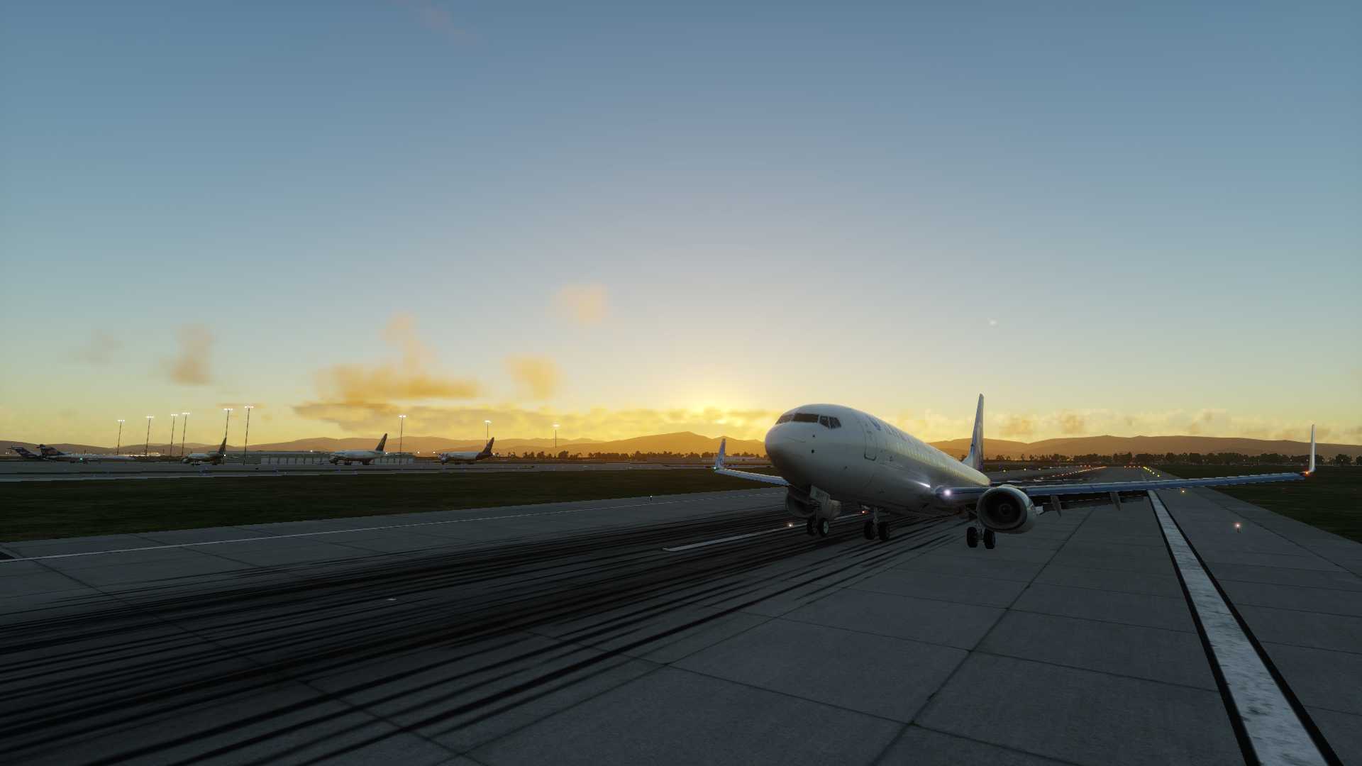 【XP12】黄昏总是给人一种神圣的感觉-4500 