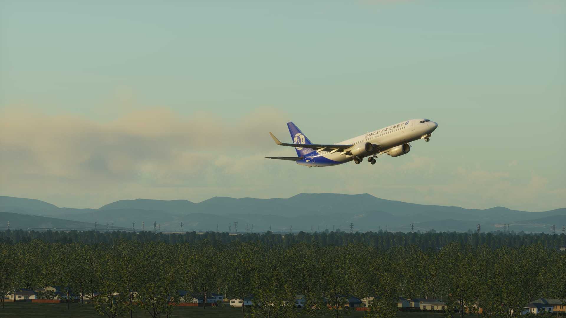 【XP12】黄昏总是给人一种神圣的感觉-2701 