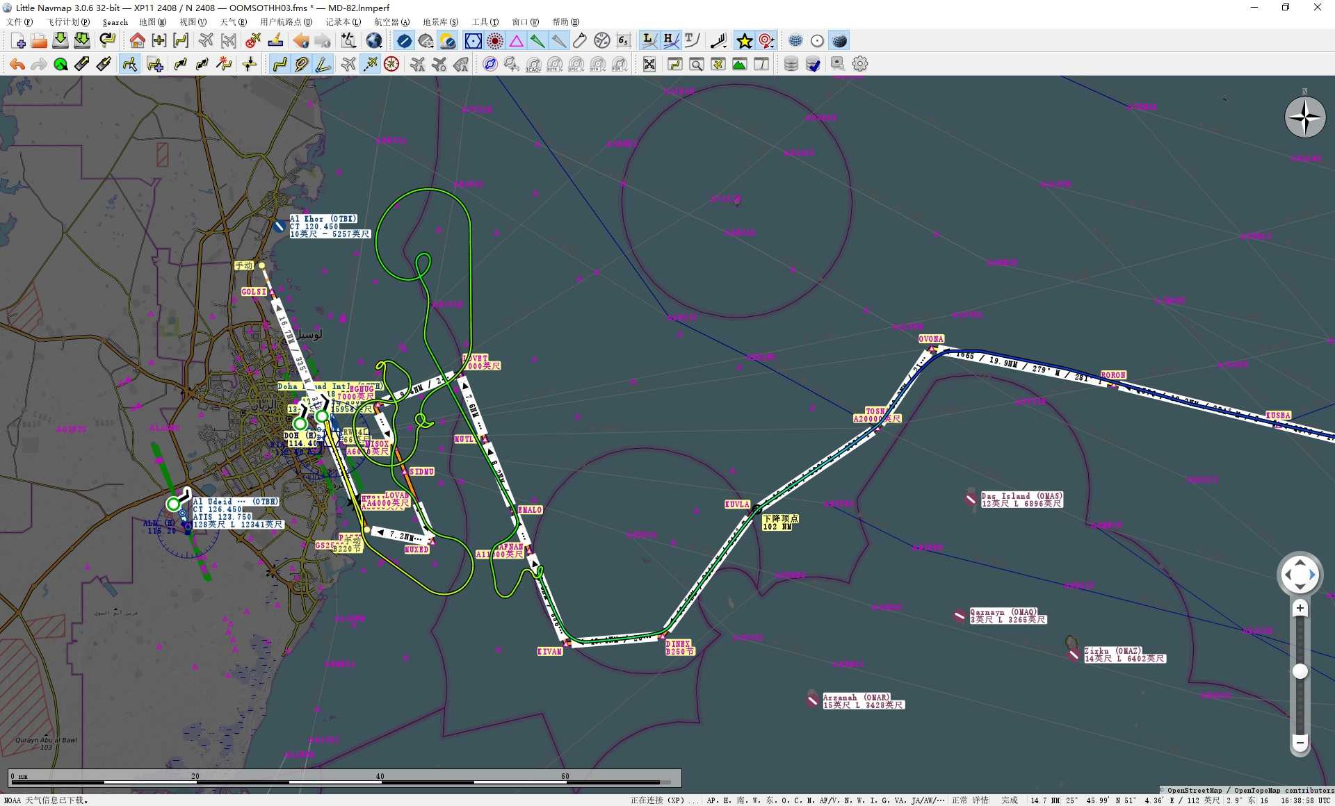 今天头一回飞727-200，那叫一个惊心动魄。-591 