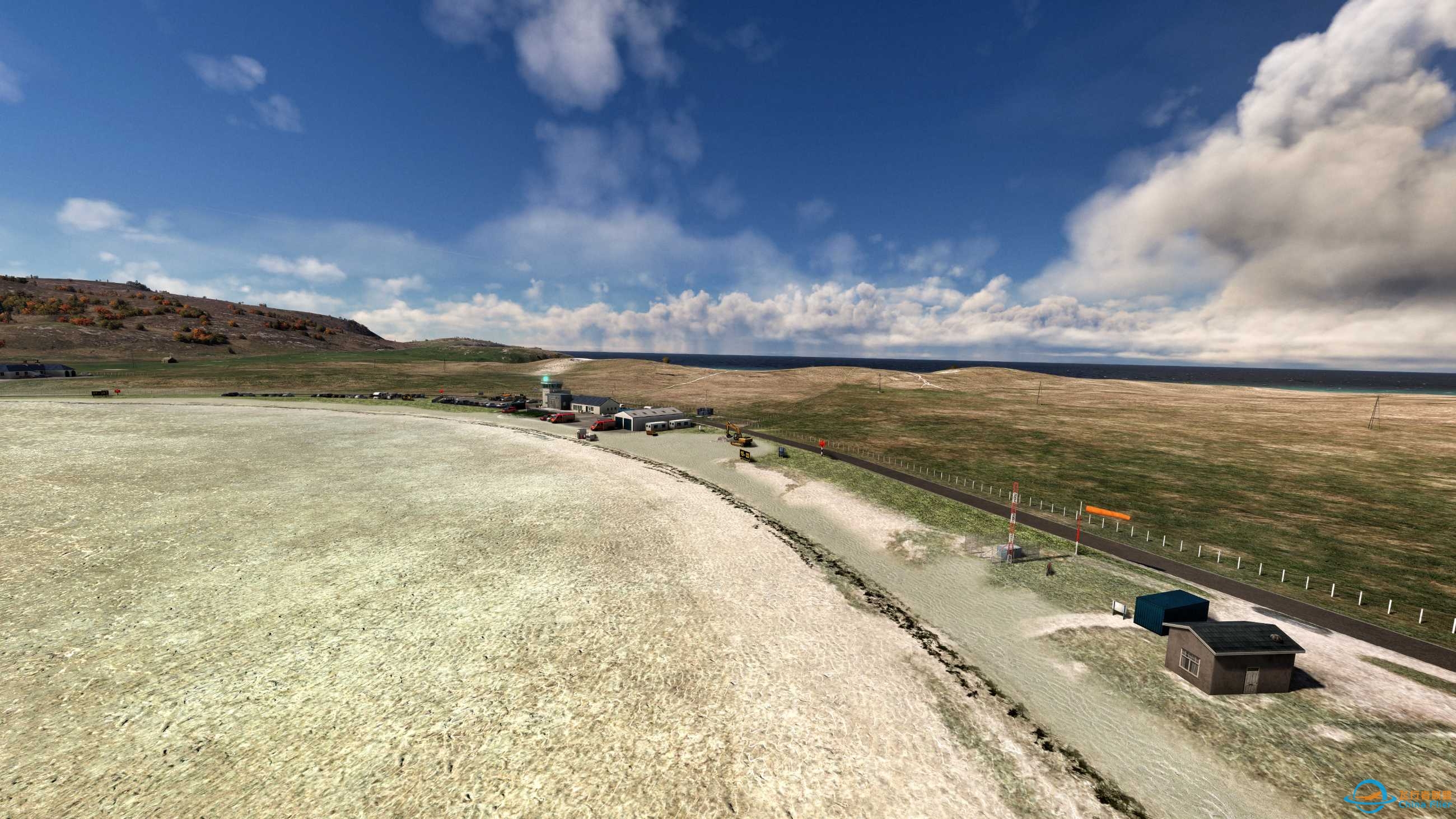 世界上唯一的“潮汐机场”，苏格兰巴拉岛机场-5804 