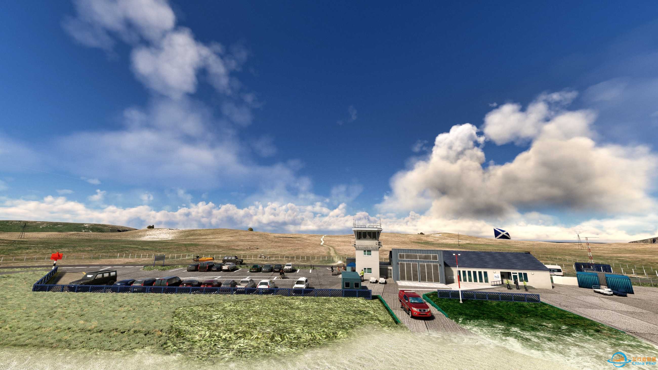 世界上唯一的“潮汐机场”，苏格兰巴拉岛机场-4657 