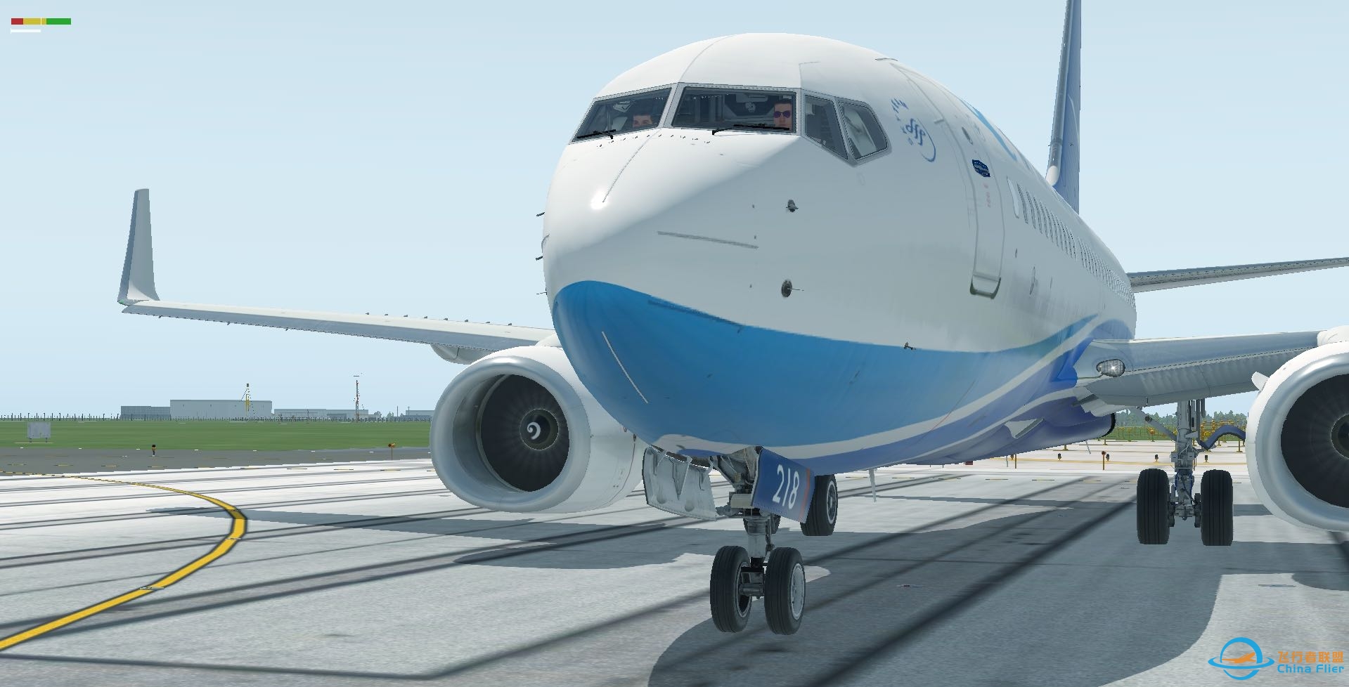 原创 免费 LevelUp737-700 厦门航空标准涂装 B-5218-2139 