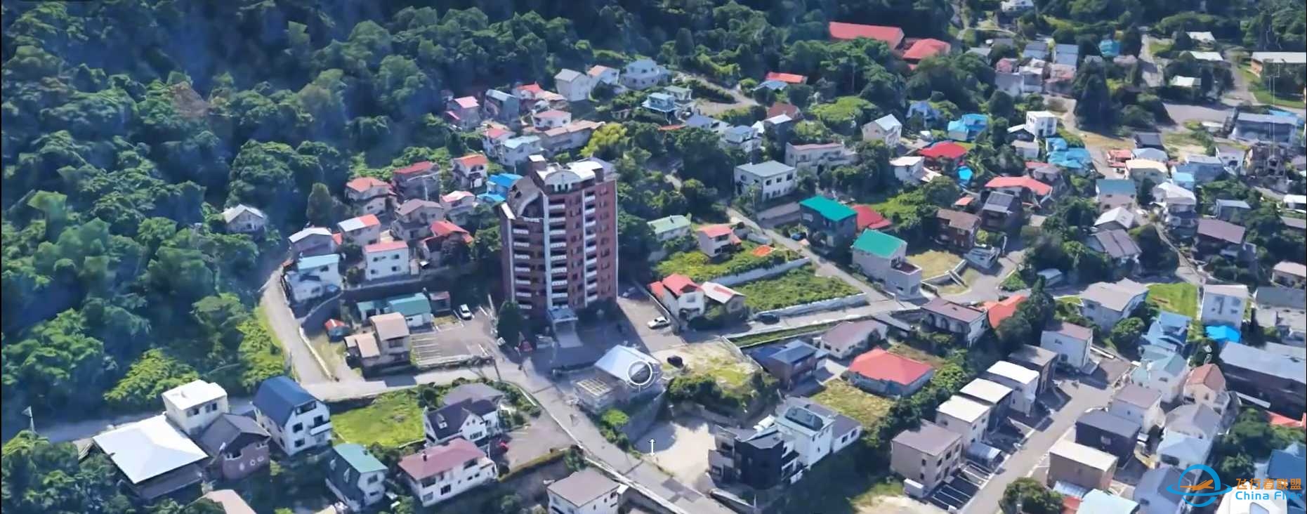 模拟飞行用谷歌地球的3D地图-6424 