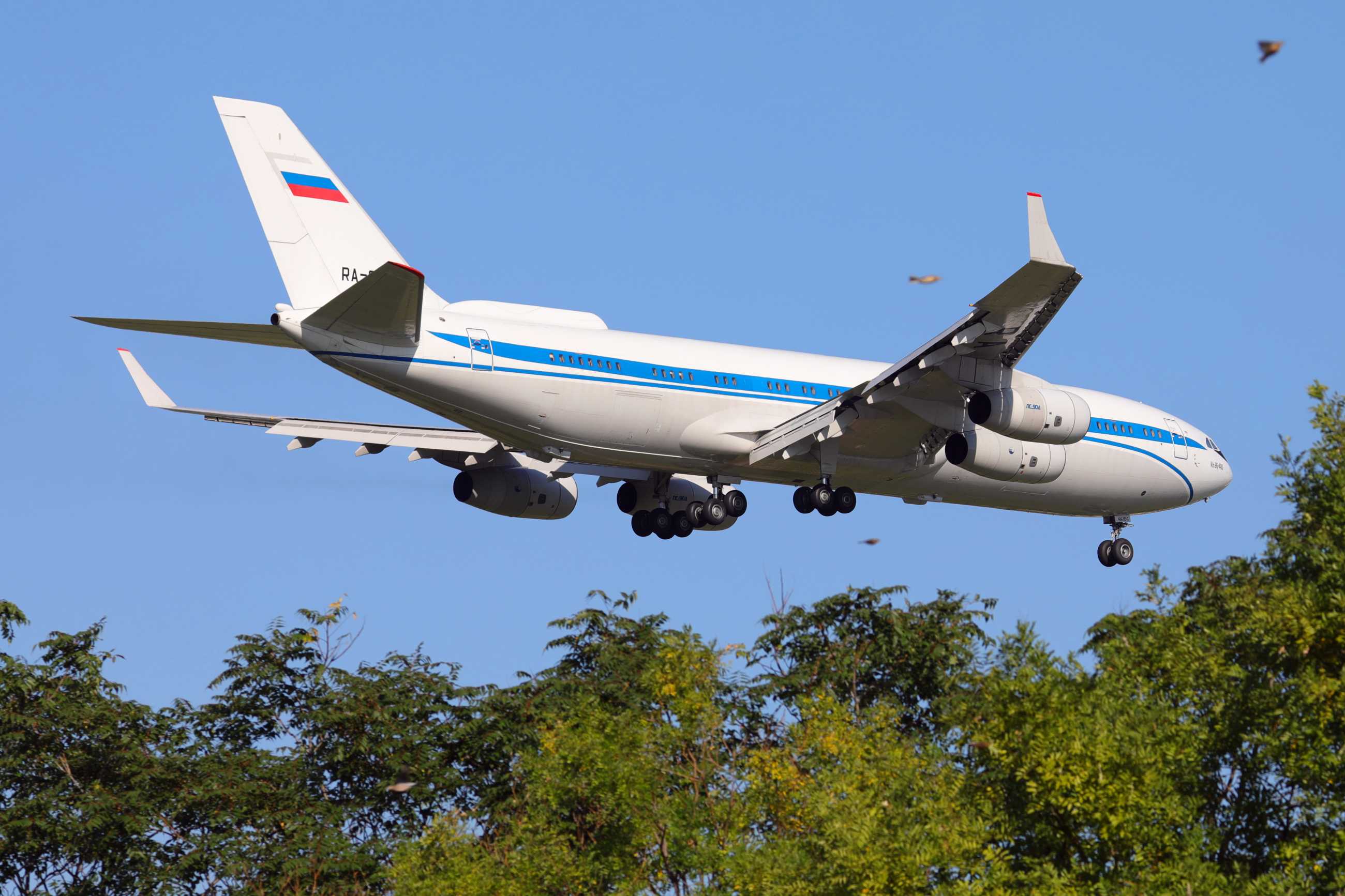 昨天拍的俄罗斯空中指挥机 ZBAA36R-8785 