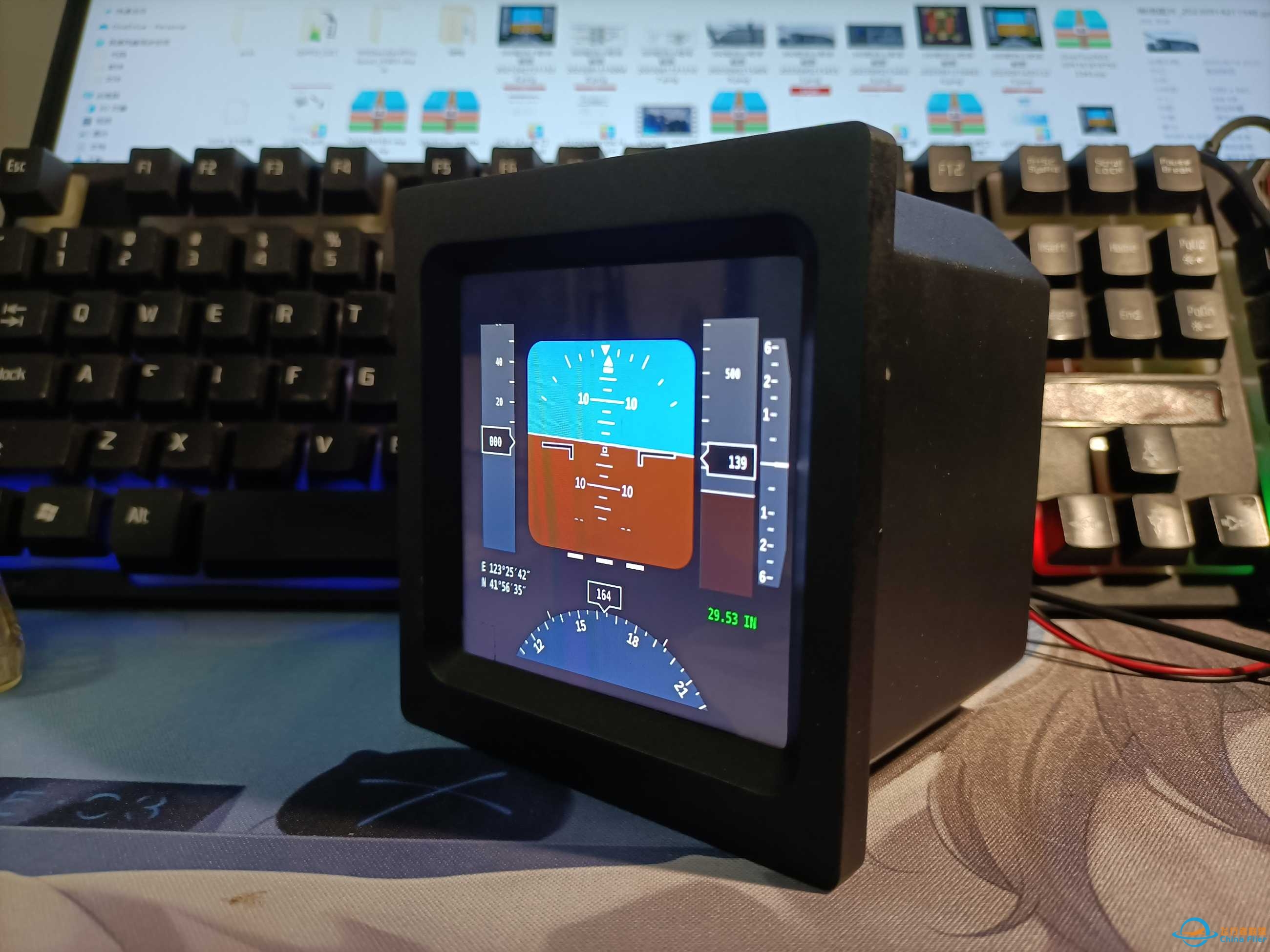 xplane zibo738 PFD ISFD外设-5080 