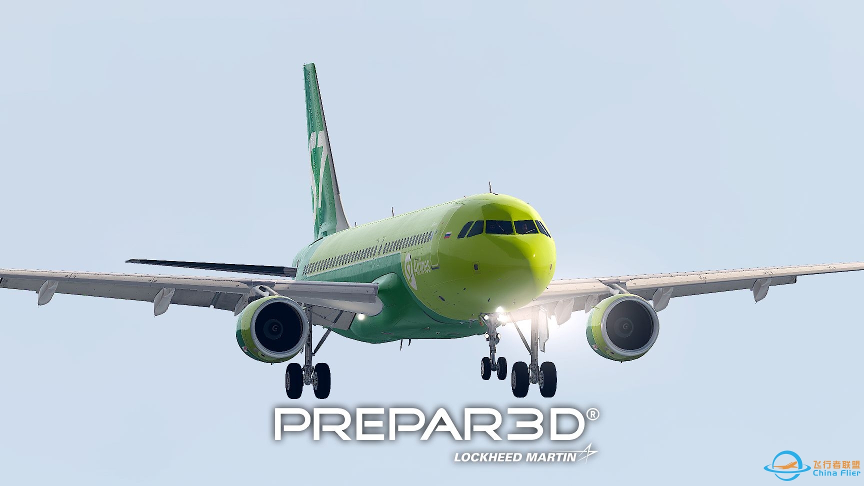 UUWW Внуково→ULMM Мурмаши 卡炸了落地  FSL320航线飞行 Prepar3Dv5 P3DV5-2884 