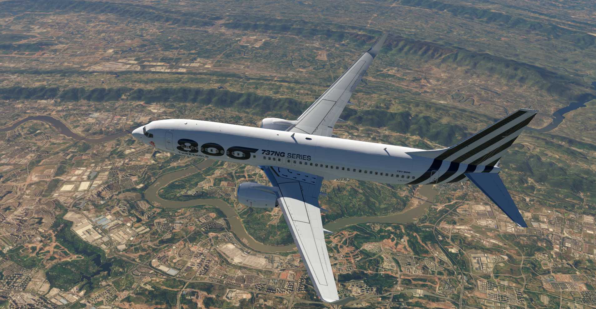 飞行美图738-350 