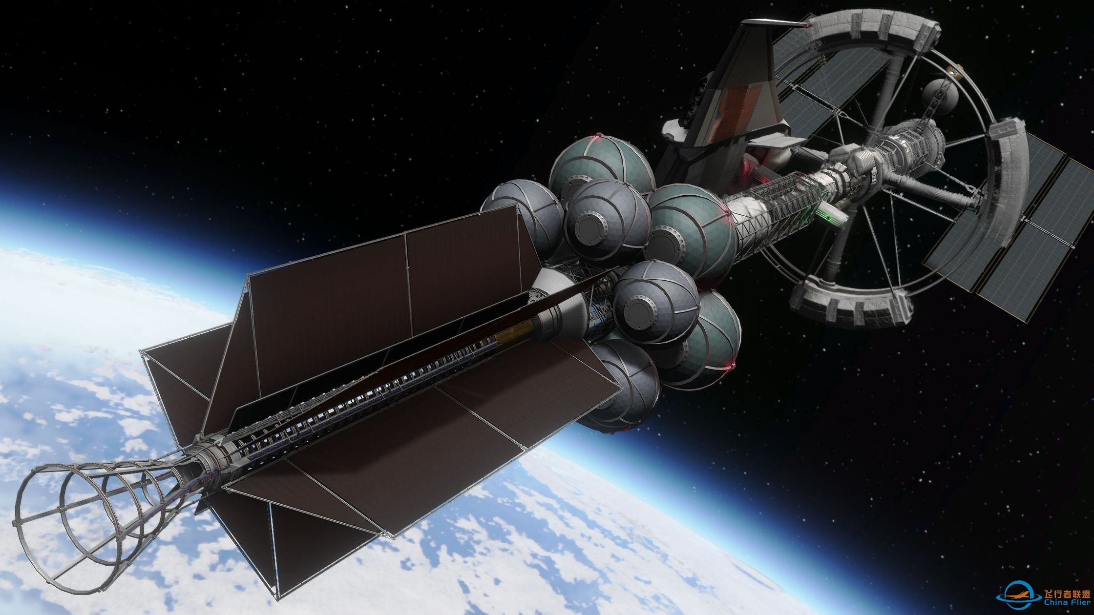 【KSP坎巴拉太空计划】EFIL殖民计划一：星际飞船建设-1847 