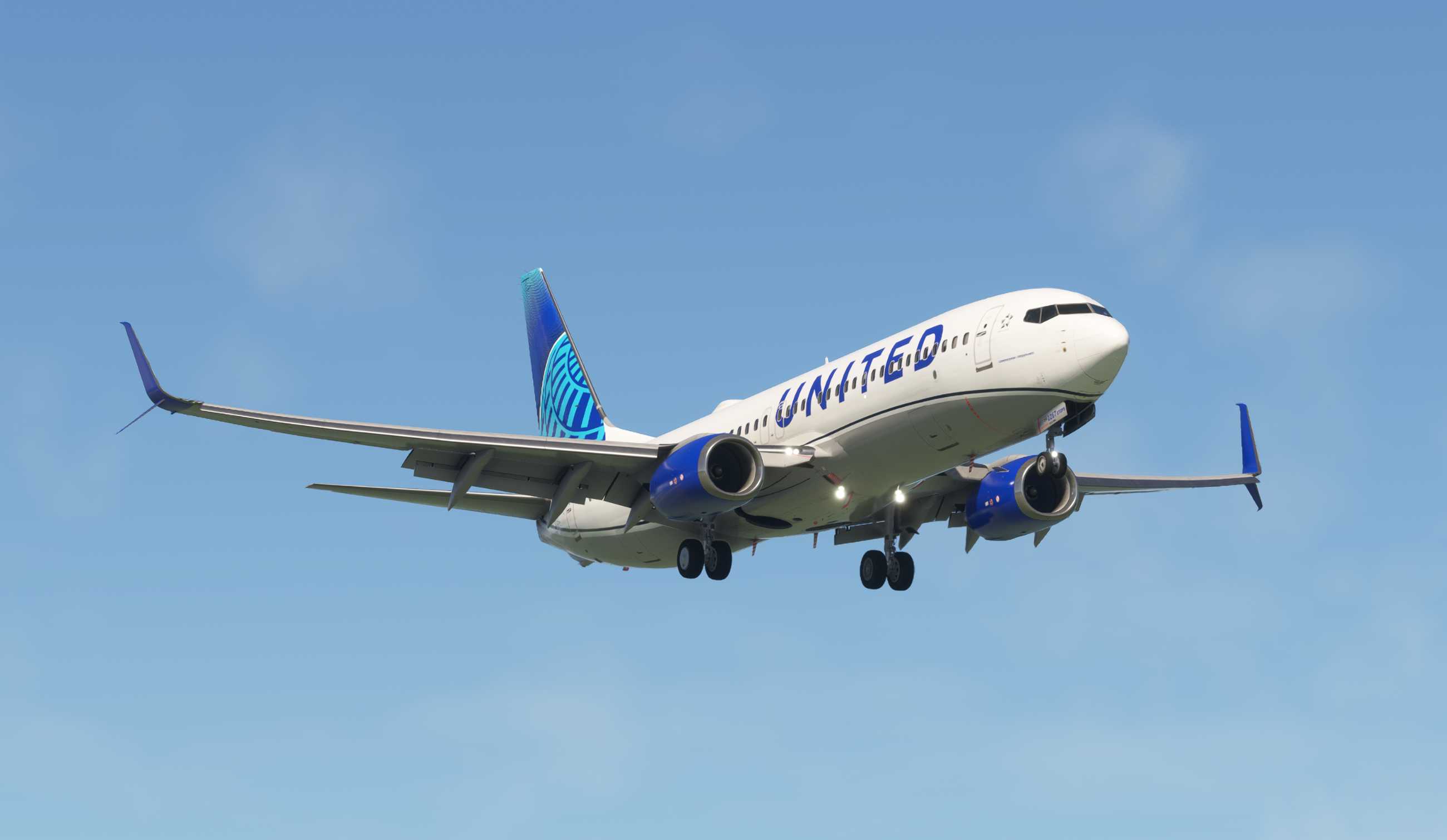 【MSFS】737-800 PTKK-PGUM-5548 