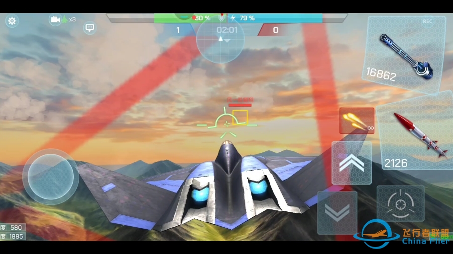 现代空战3D: 应该是全网最快的了   ♥/♥-8319 