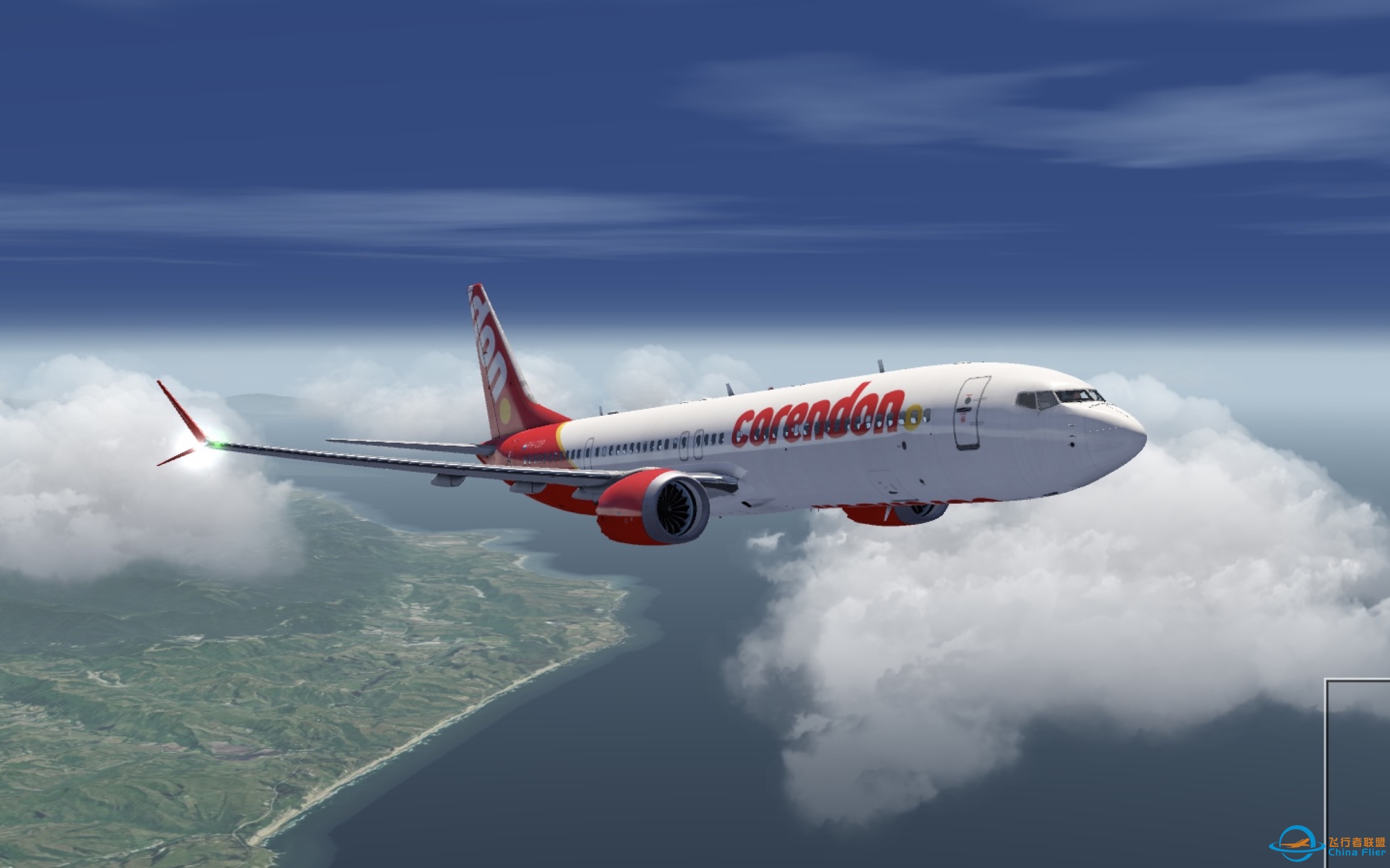 [Aerofly FS Global]B737MAX9试飞-3599 