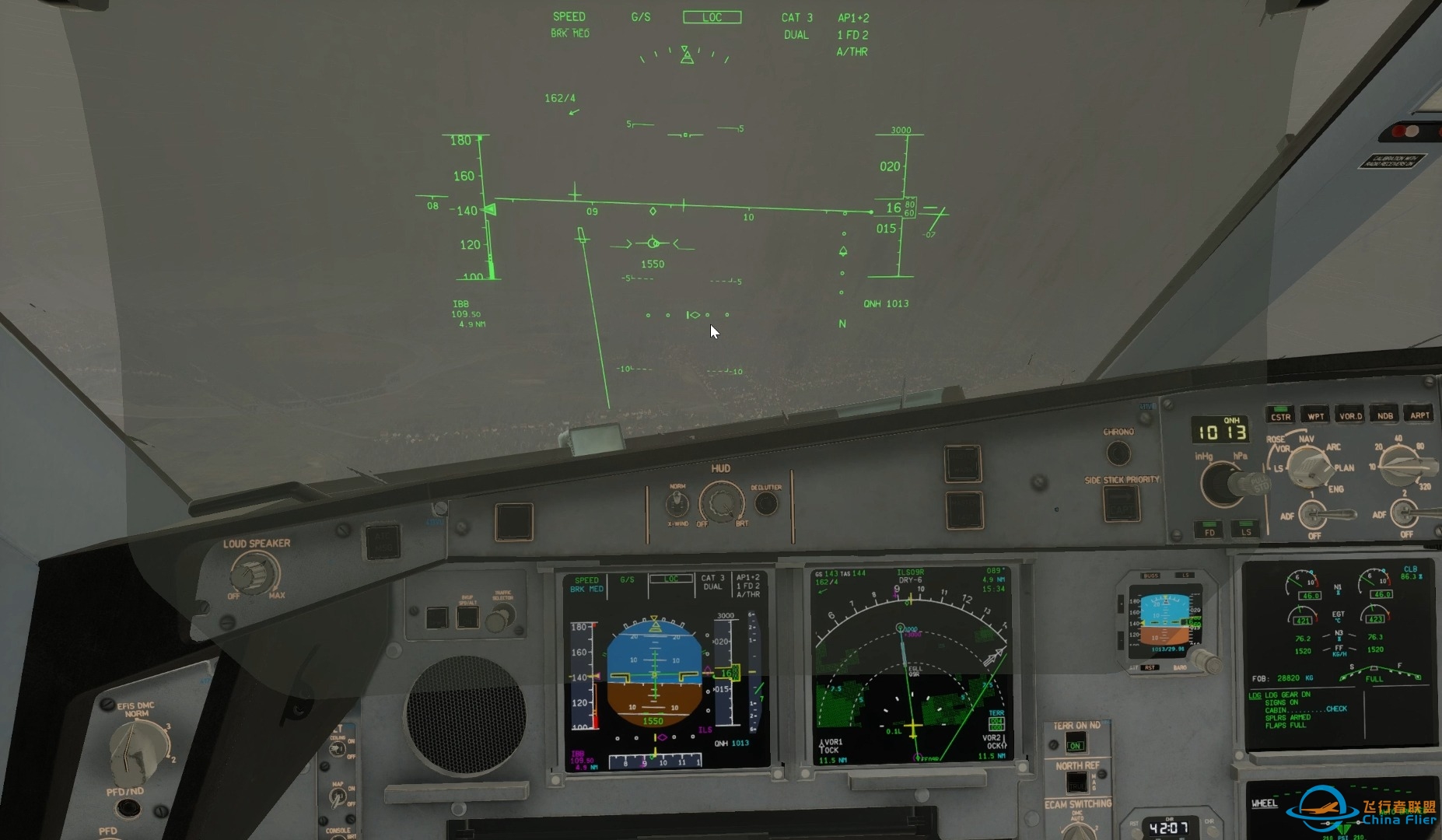 [X-Plane 12] Toilss A339首发体验 A339雨天落地希思罗-3865 