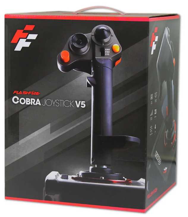 模拟飞行摇杆测评：Cobra Joystick V5