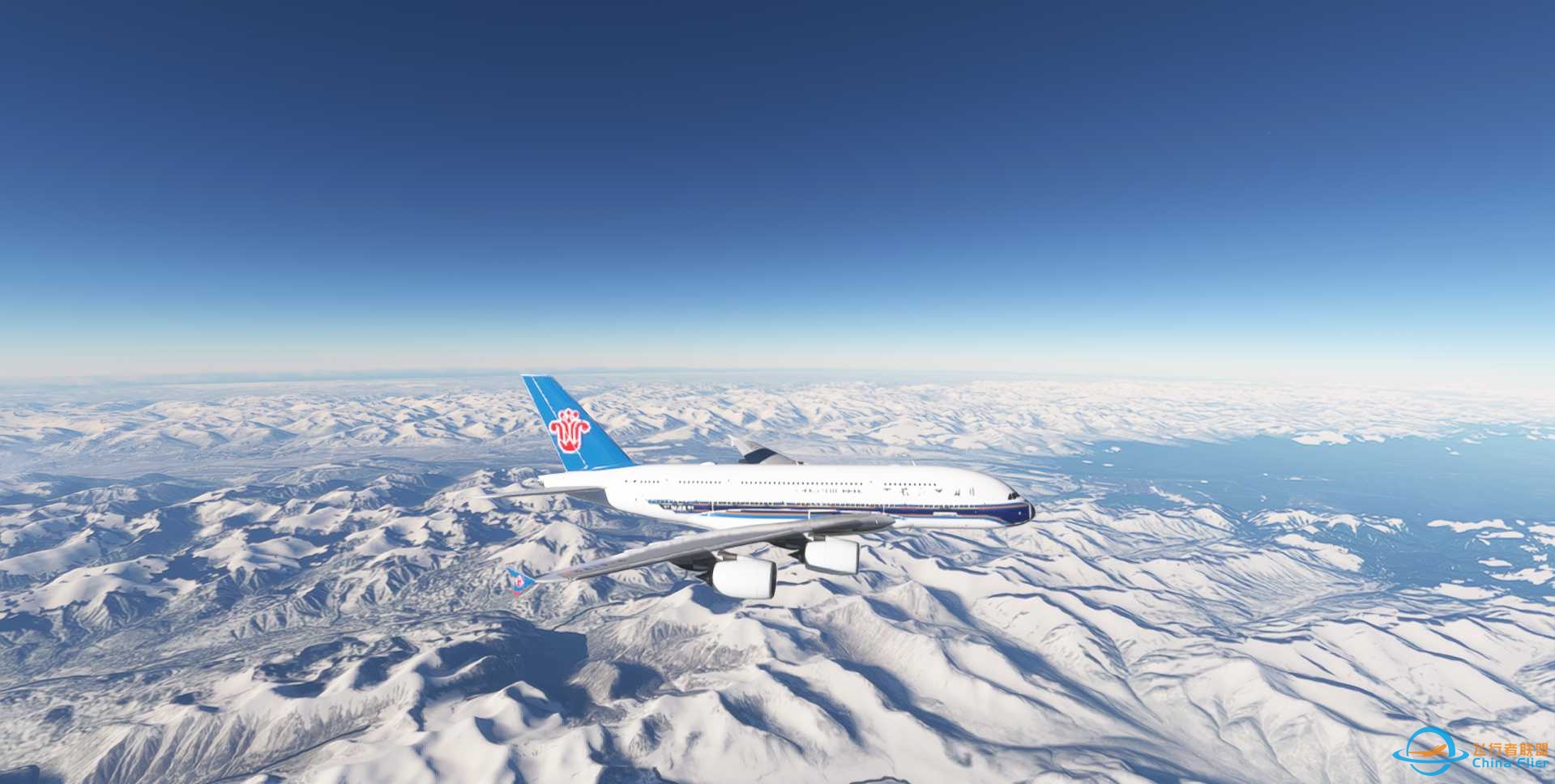 FBW南航大胖子A380飞行杂图-9443 