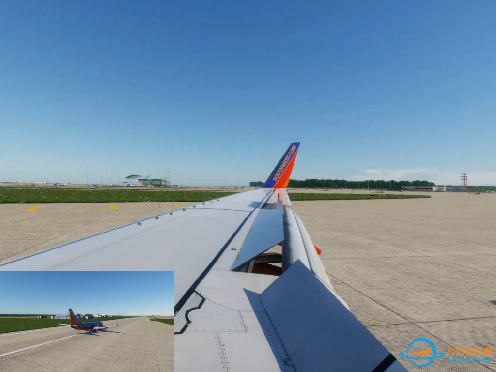 X-Plane12 738着陆ZBAD | 砸机-9137 
