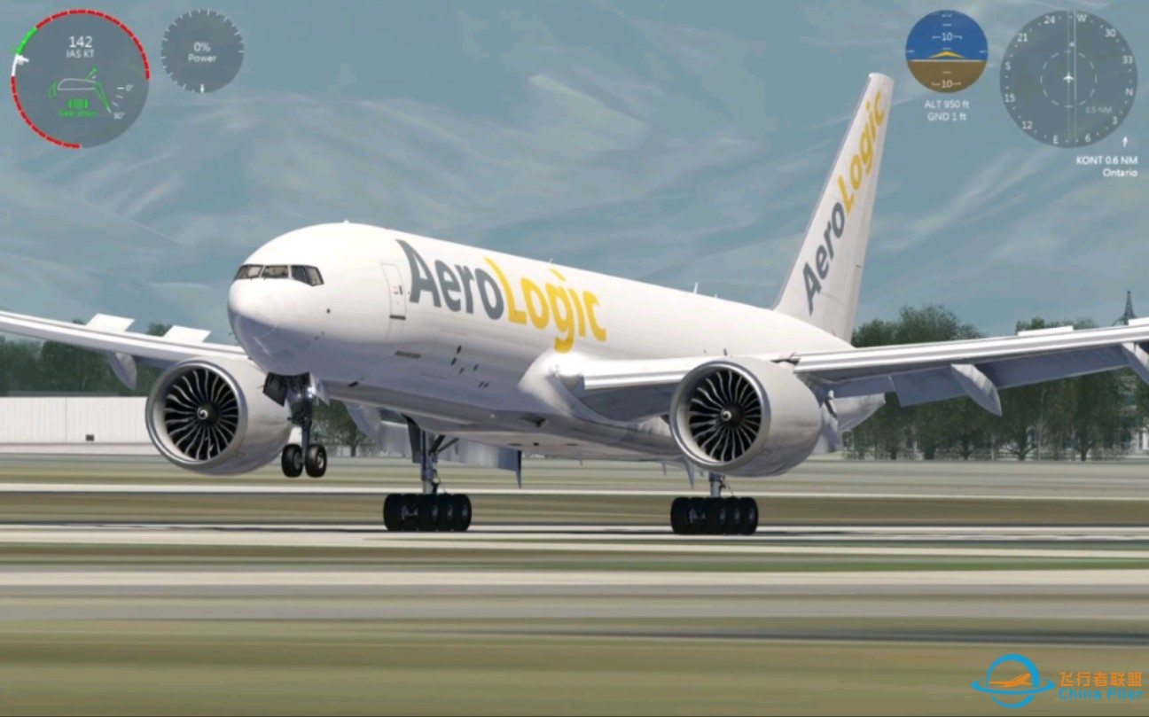 Aerofly FS4  Beoing77F软着陆合集-867 