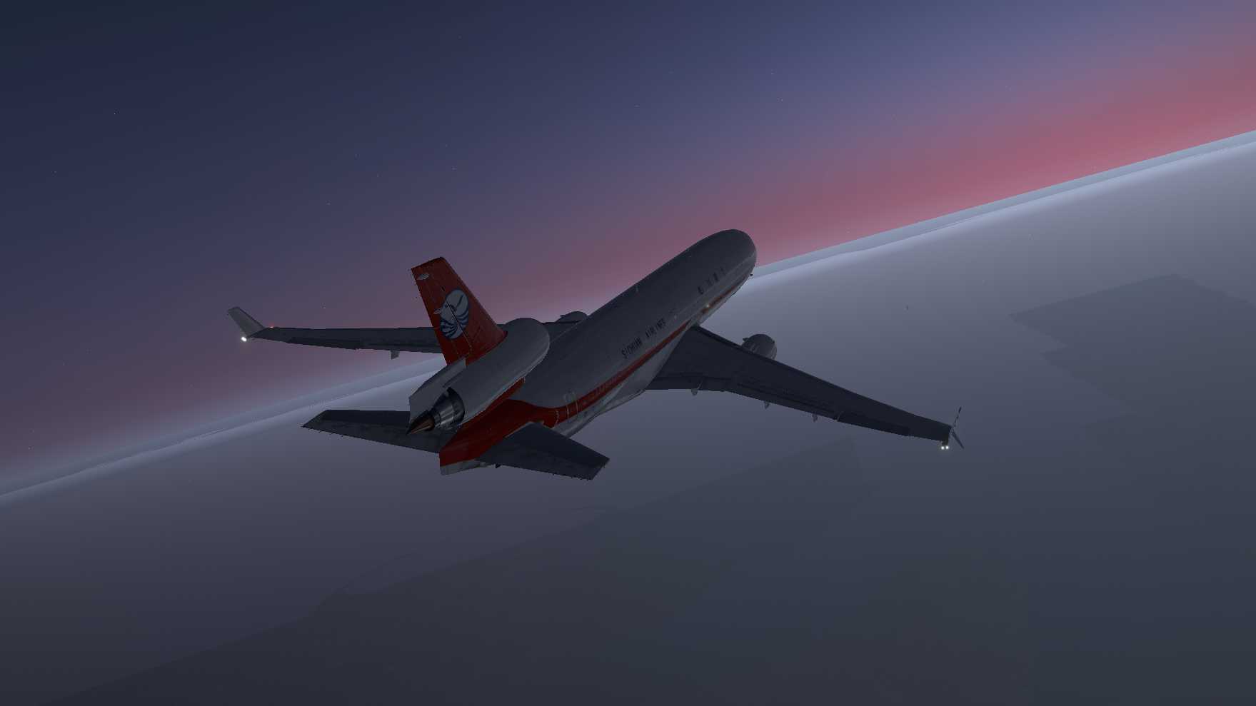 MD11F清晨飞行-106 