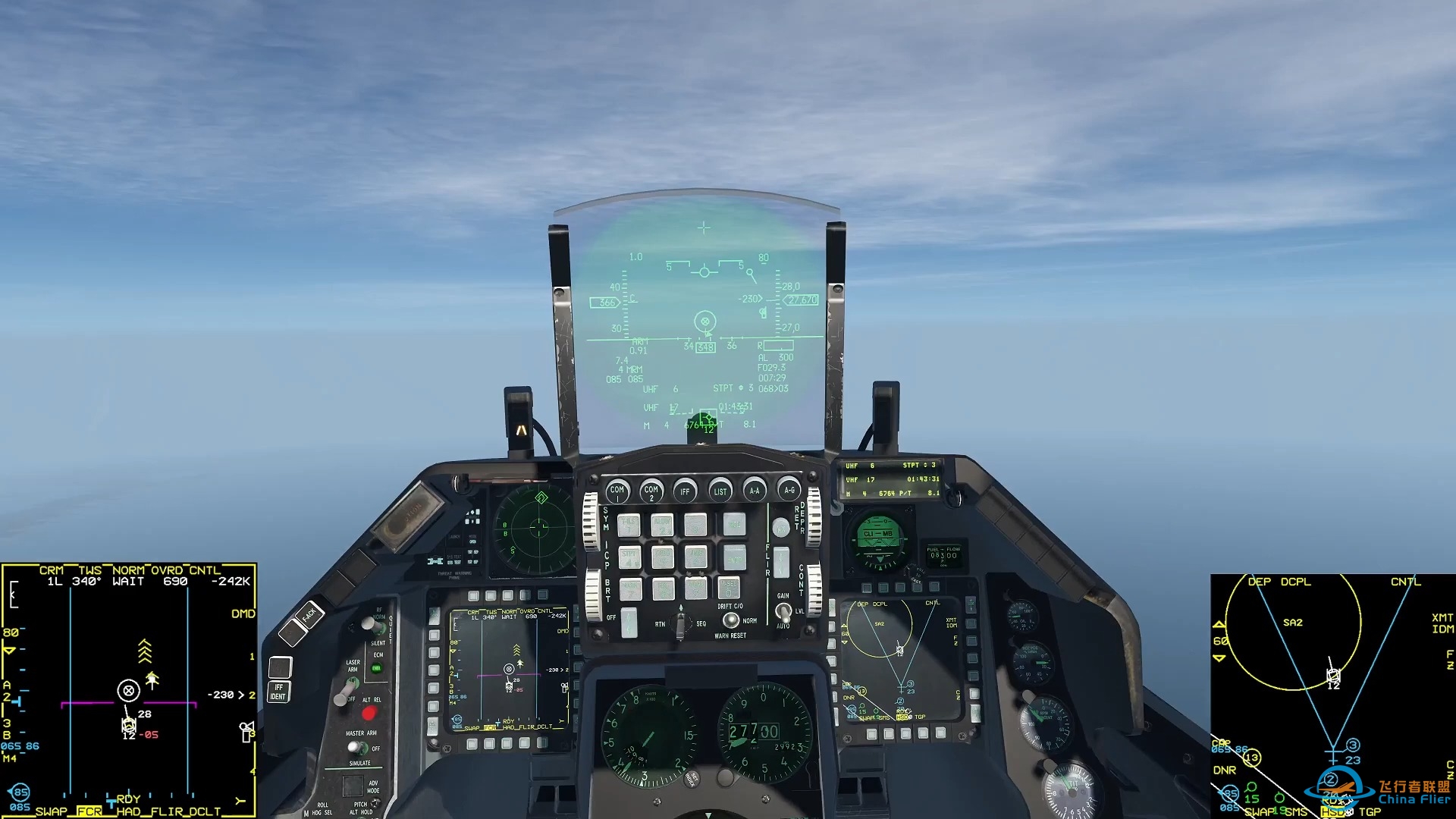 TARCAP Mission - Rolling Fire Campaign - Falcon BMS 4.37.4-4007 