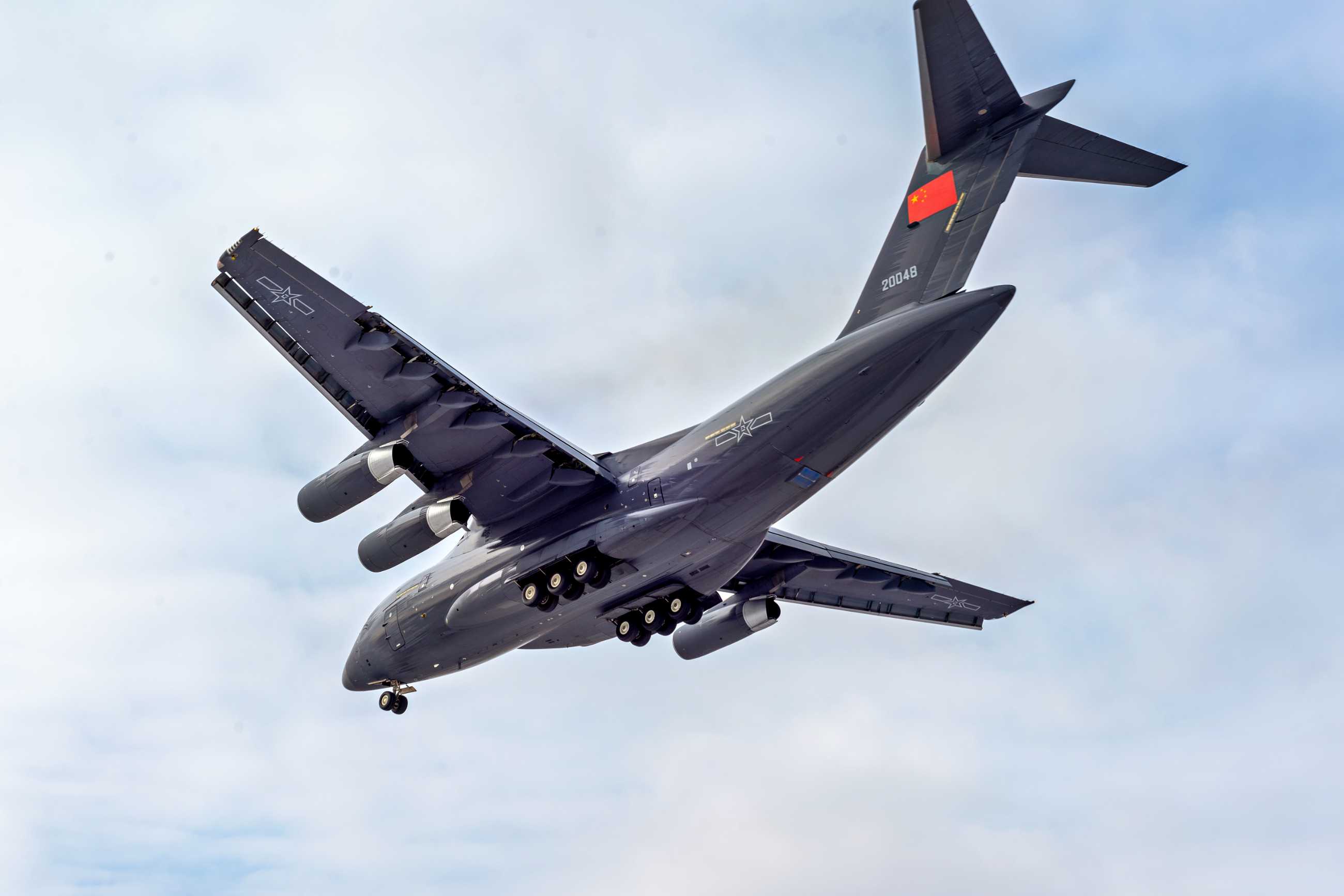 沈阳桃仙机场 运20—20048-352 