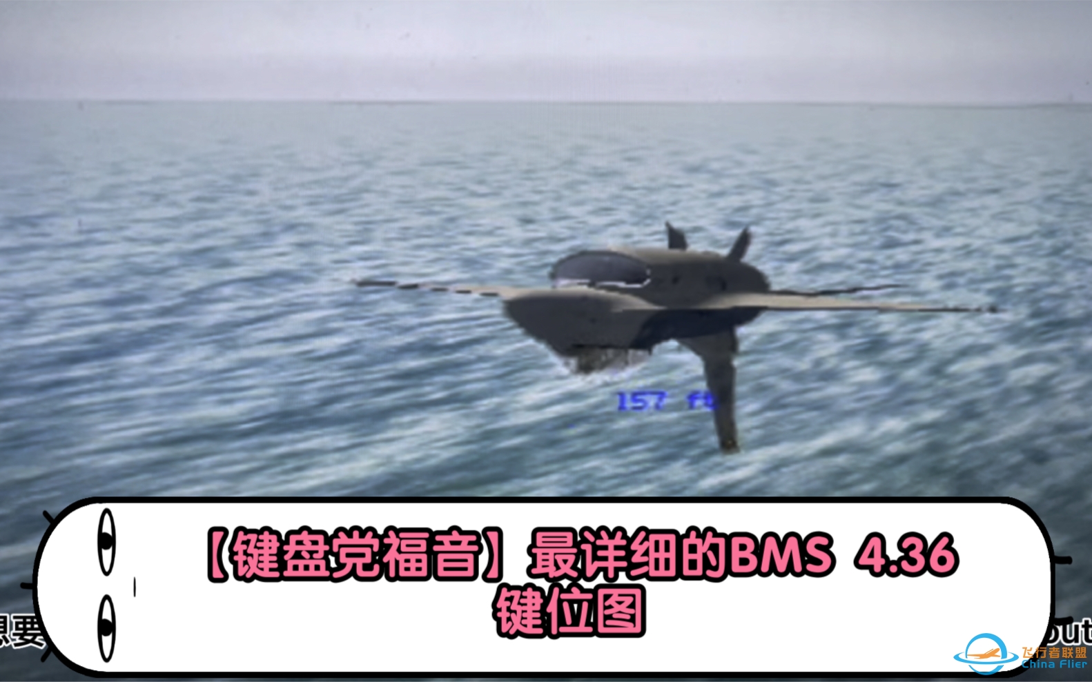 【键盘党福音】最详细的Falcon BMS 4.36键鼠操作键位图，-4236 