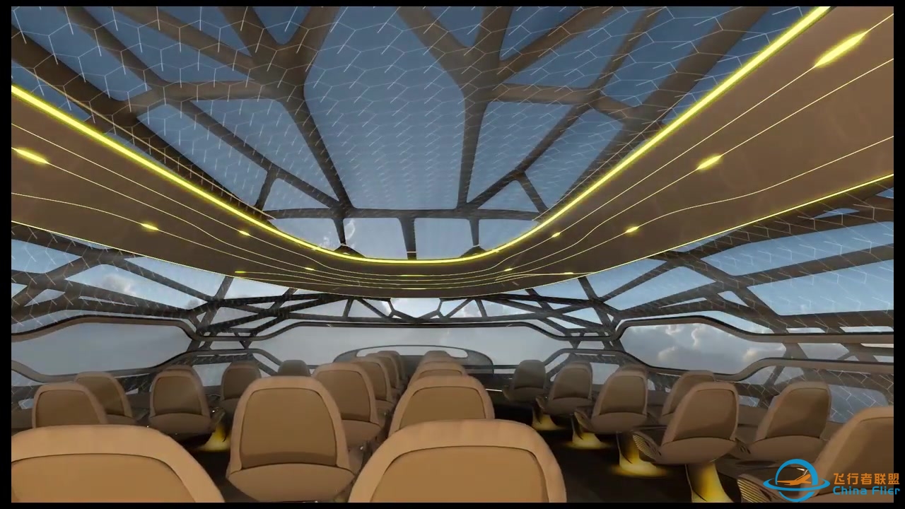 空客的未来-概念飞机舱-3703 