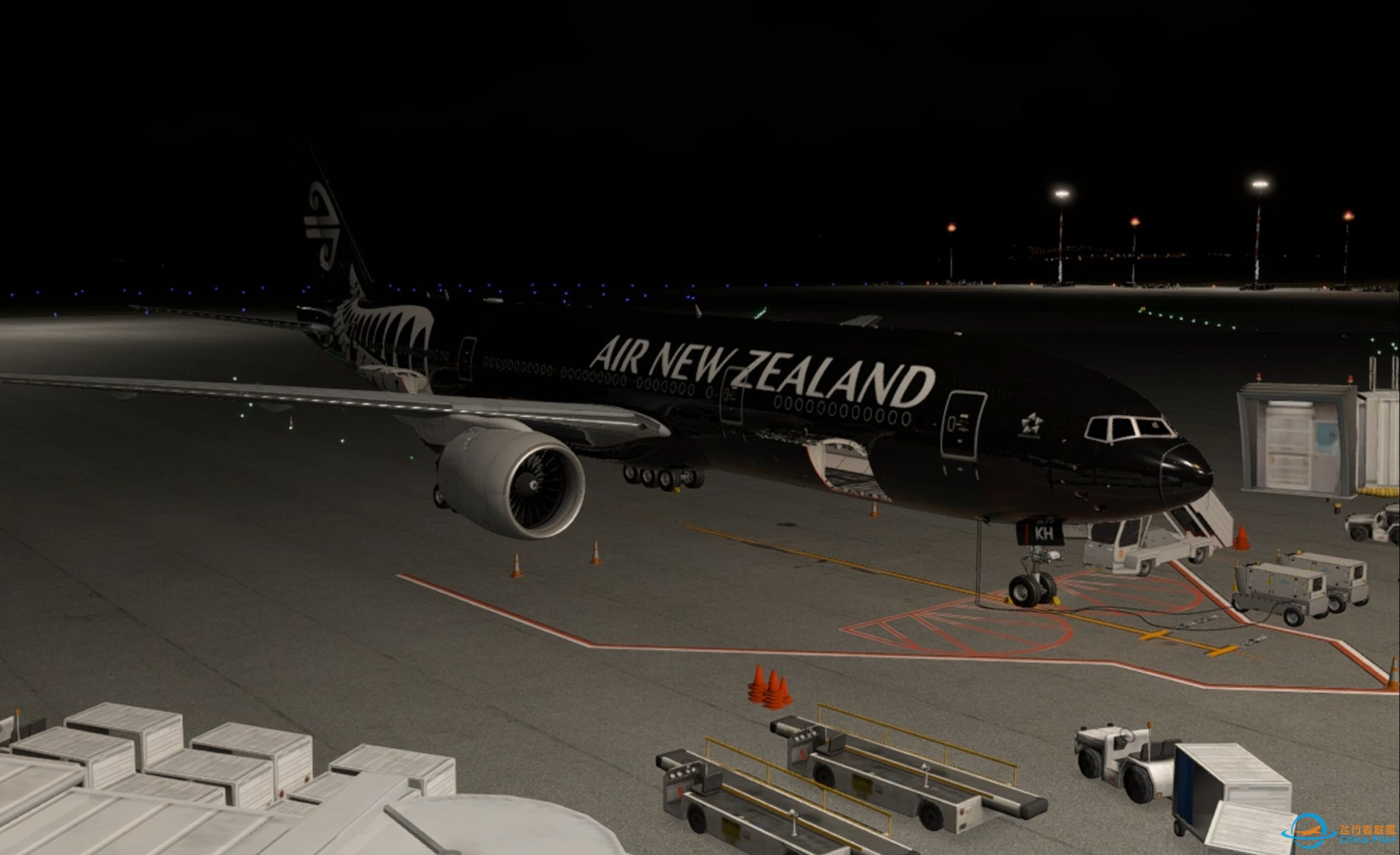 Xplane12 航线记录# 奥克兰(AKL)-上海浦东(PVG)-7819 