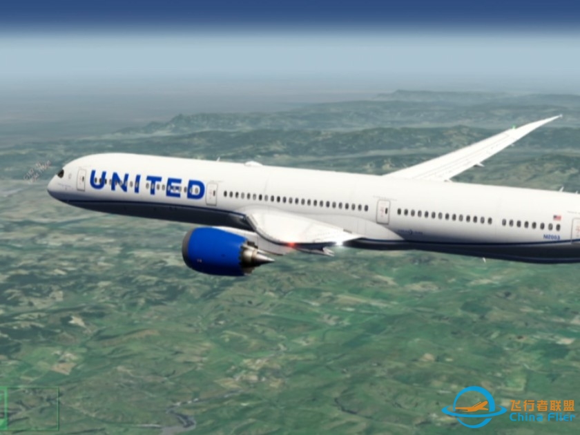 aerofly2023 787-10 KSFO/KSMF 大家新年-1644 
