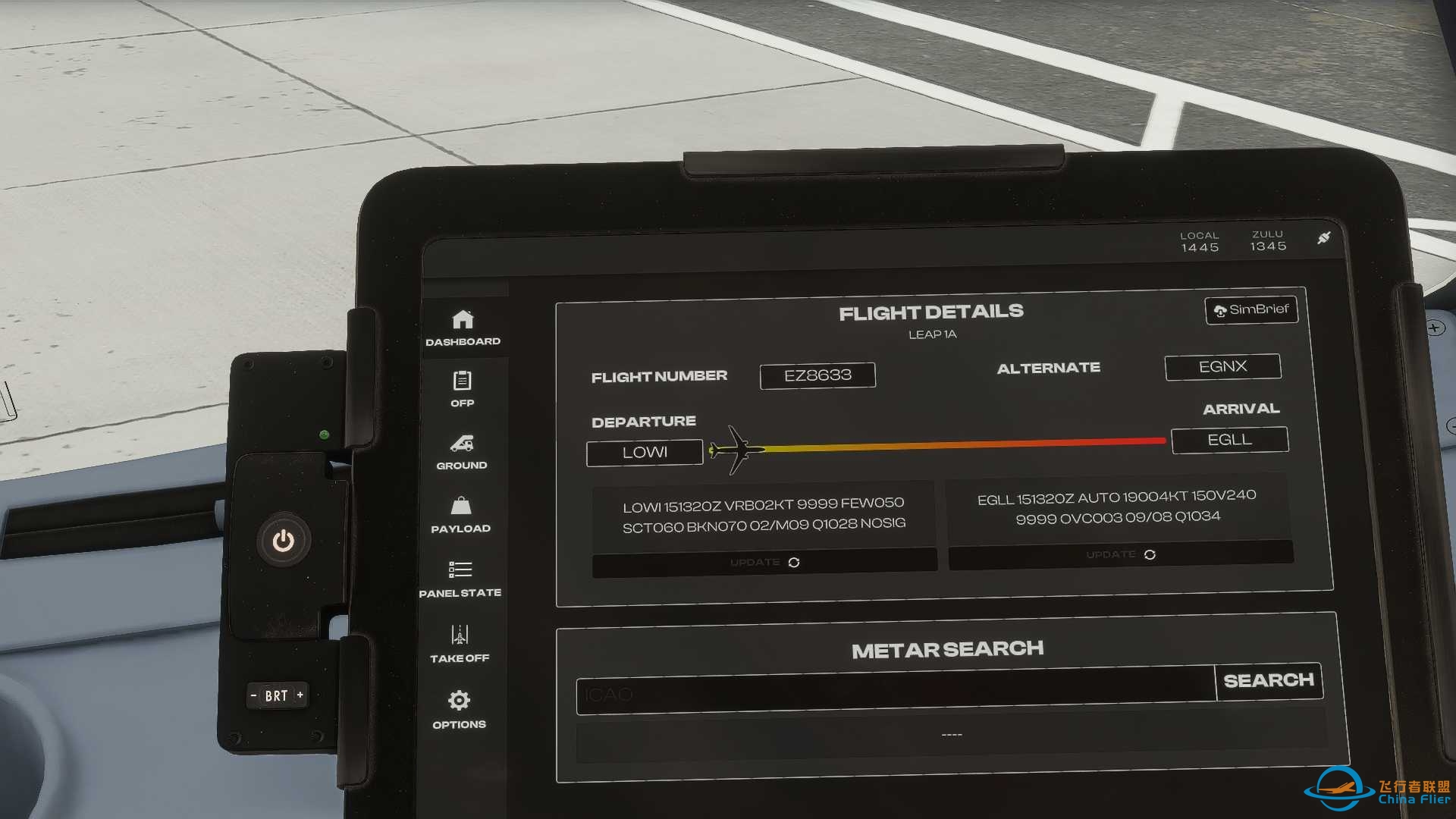 MSFS2024，阿尔卑斯滑雪季实时天气，A321neo，从LOWI到EGLL-5316 