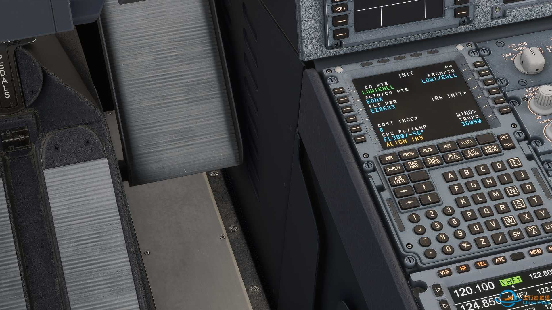 MSFS2024，阿尔卑斯滑雪季实时天气，A321neo，从LOWI到EGLL-4110 