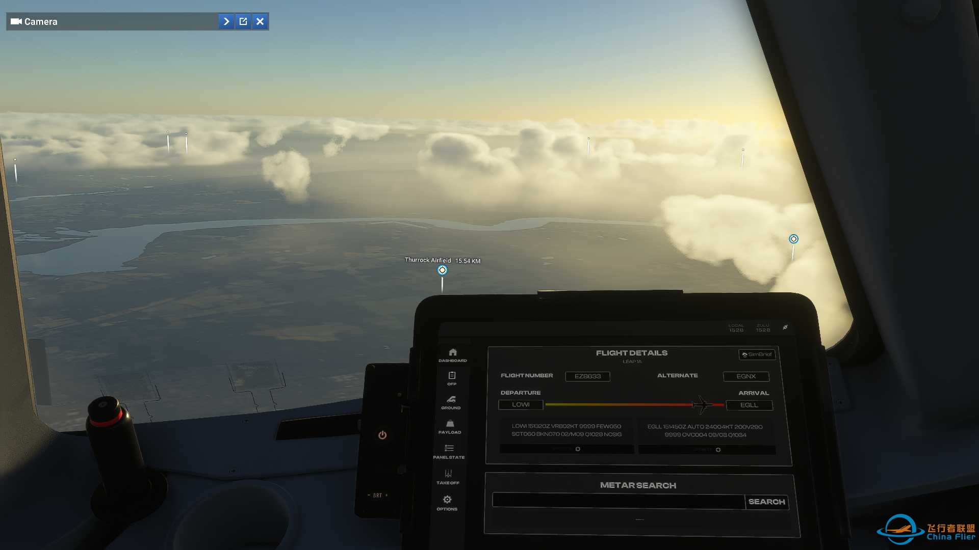 MSFS2024，阿尔卑斯滑雪季实时天气，A321neo，从LOWI到EGLL-8840 