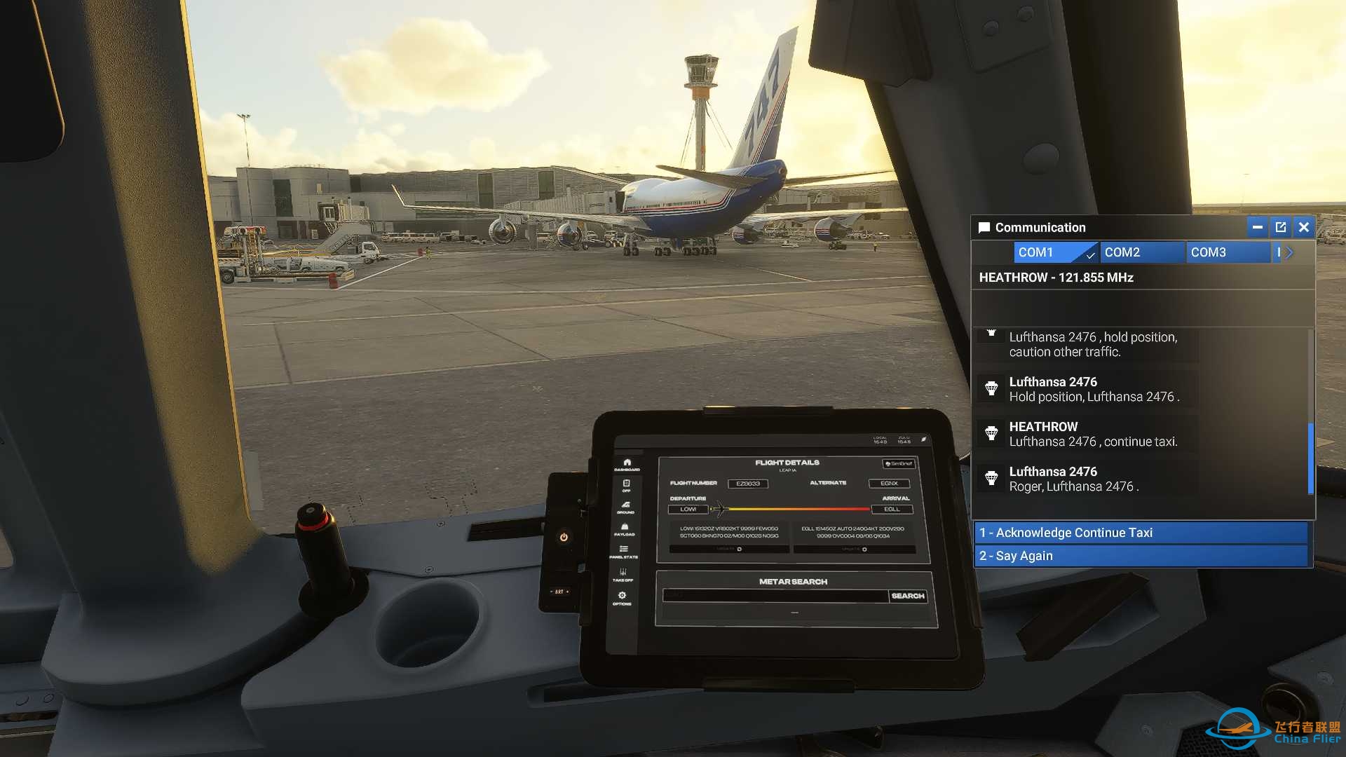 MSFS2024，阿尔卑斯滑雪季实时天气，A321neo，从LOWI到EGLL-1495 