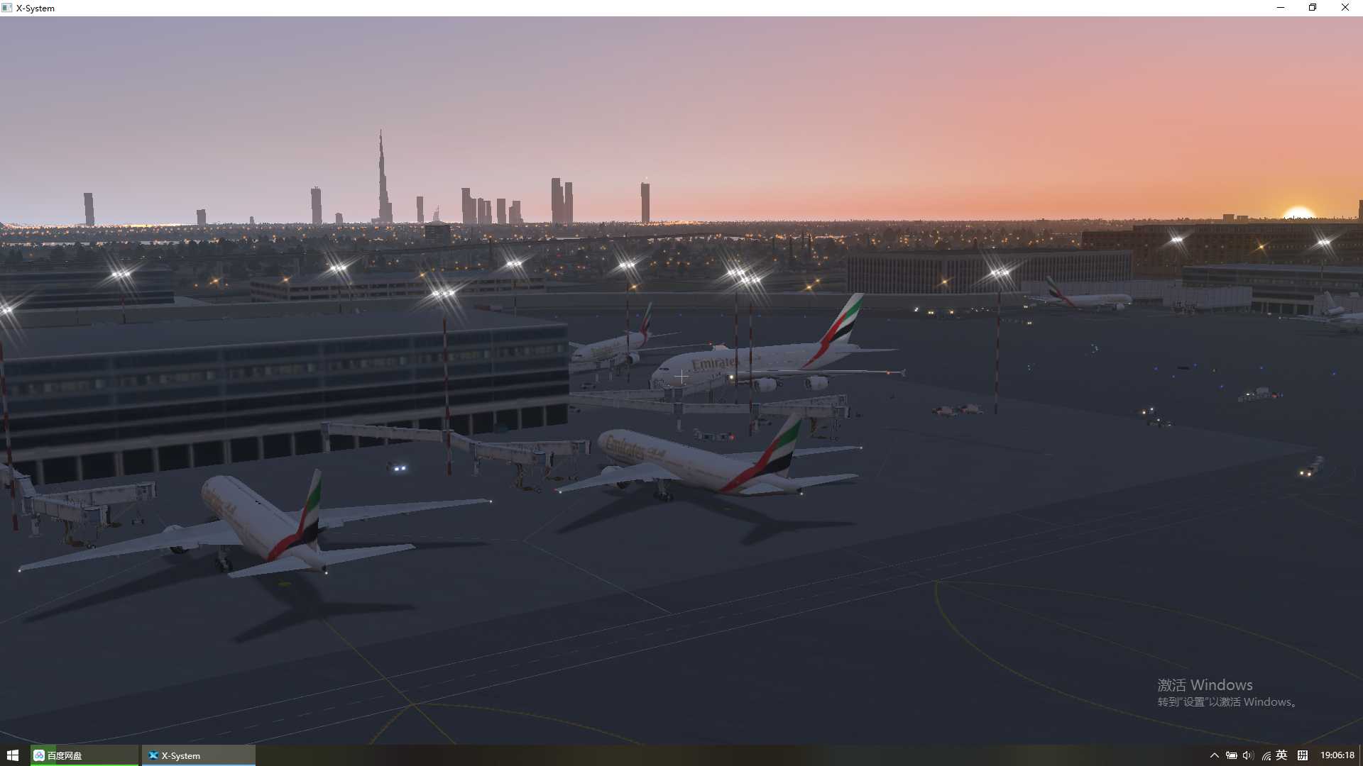 傍晚迪拜【xplane11】-3249 