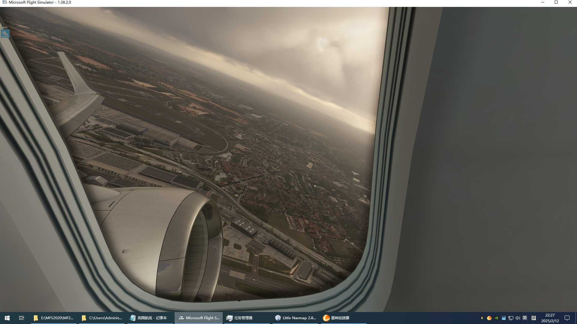 MSFS20    EBBR----- EGLL-927 