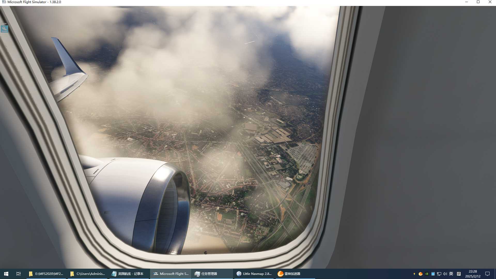 MSFS20    EBBR----- EGLL-5959 