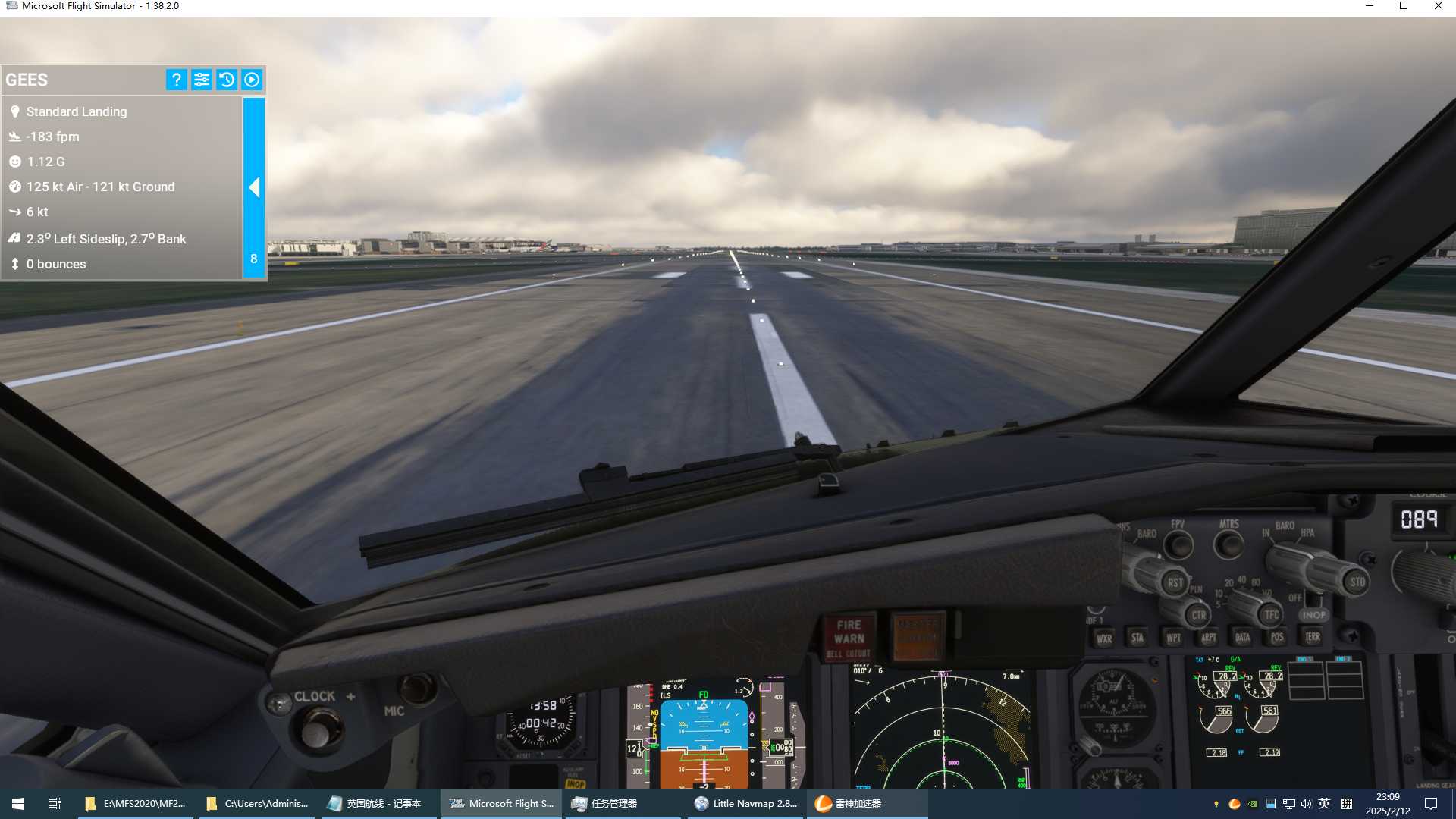 MSFS20    EBBR----- EGLL-1266 
