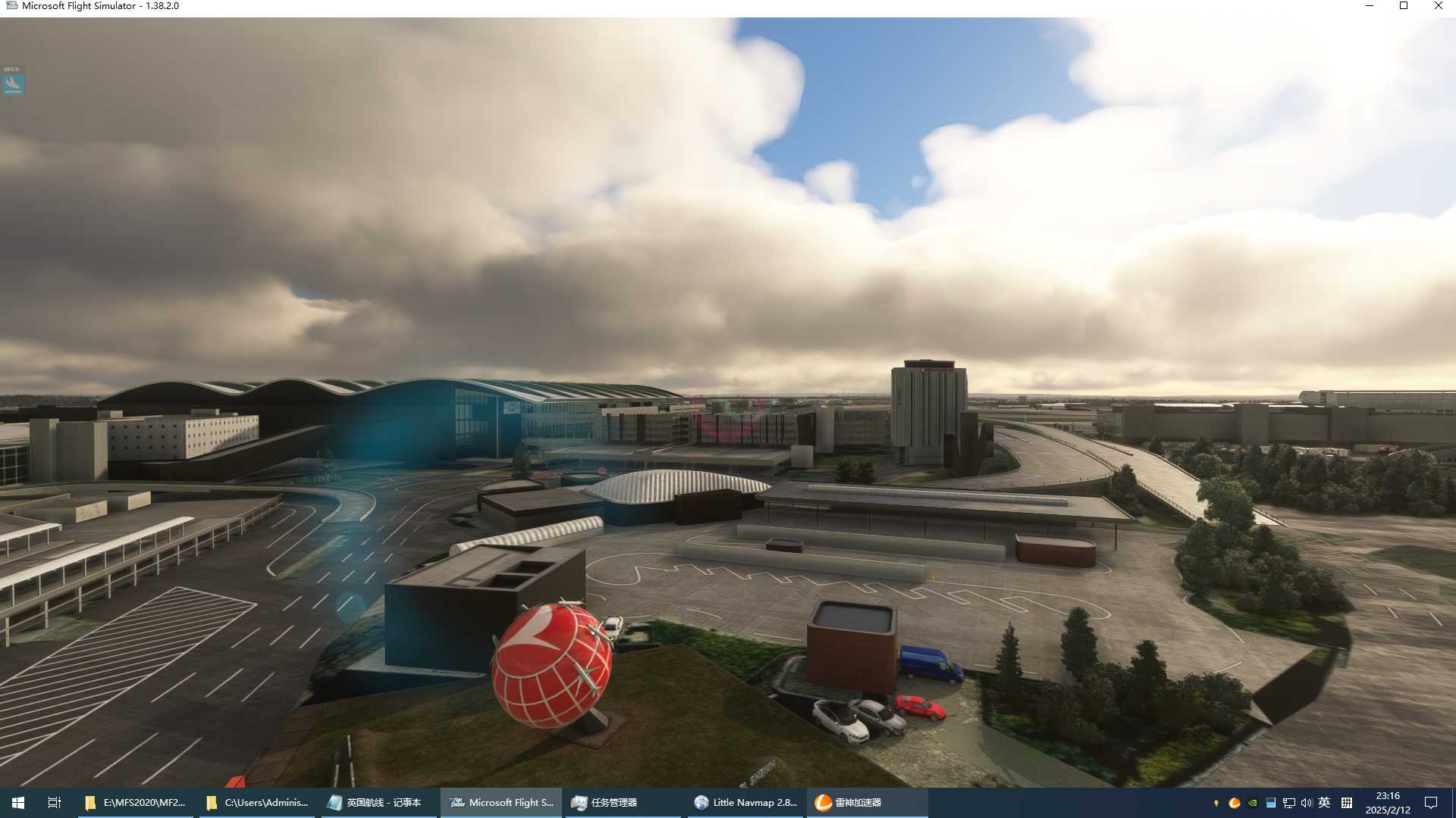 MSFS20    EBBR----- EGLL-9657 